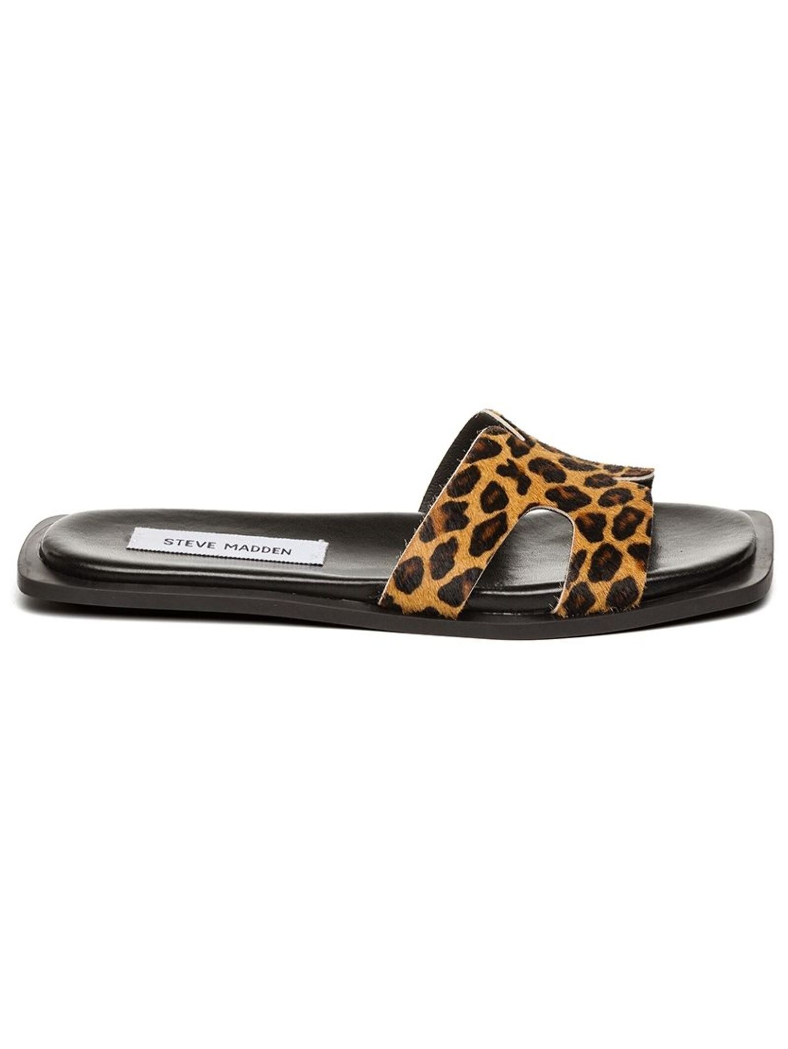Steve Madden Mules Leopard Leather Size 40 3