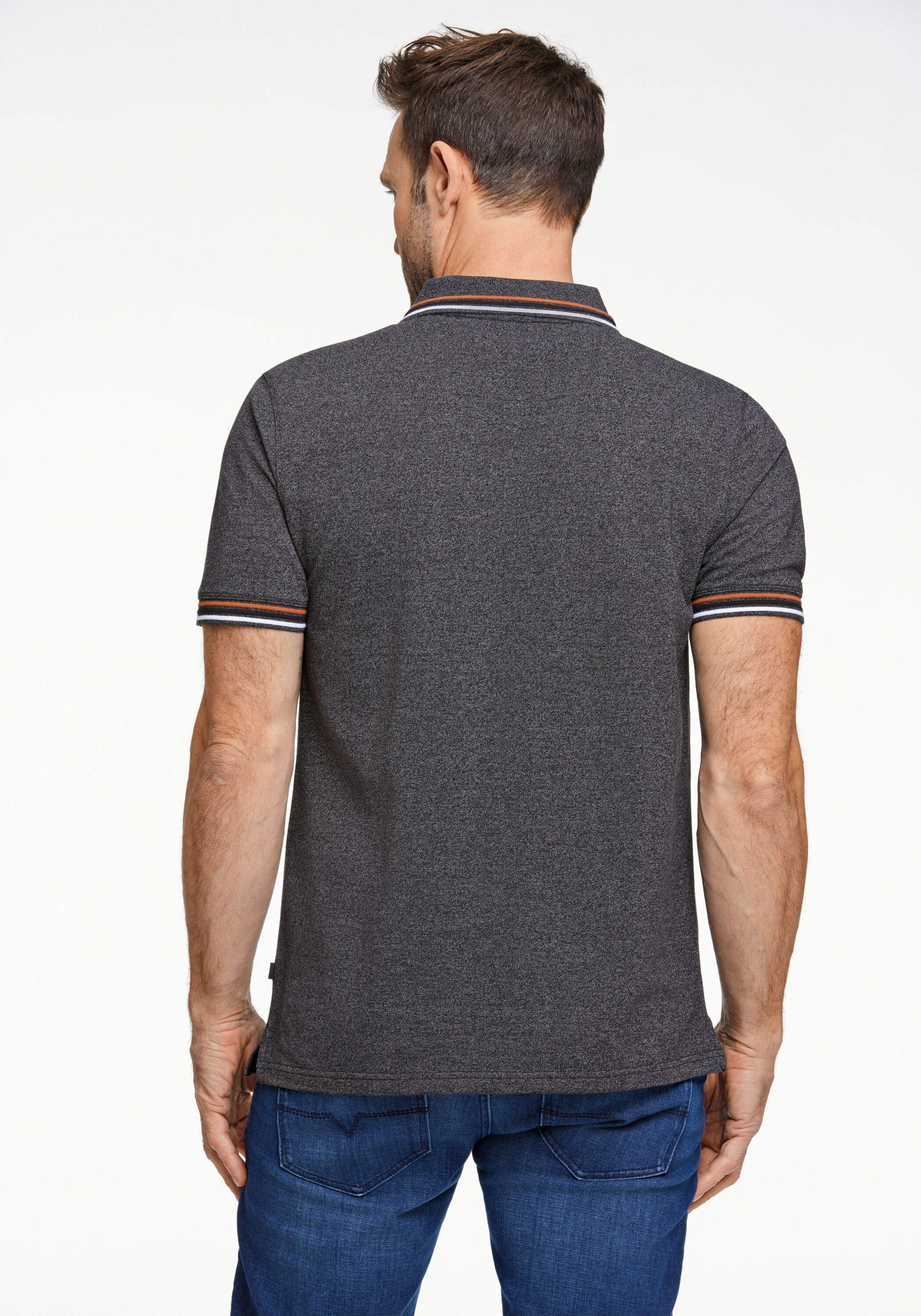BISON Poloshirt "BISON Poloshirt" günstig online kaufen
