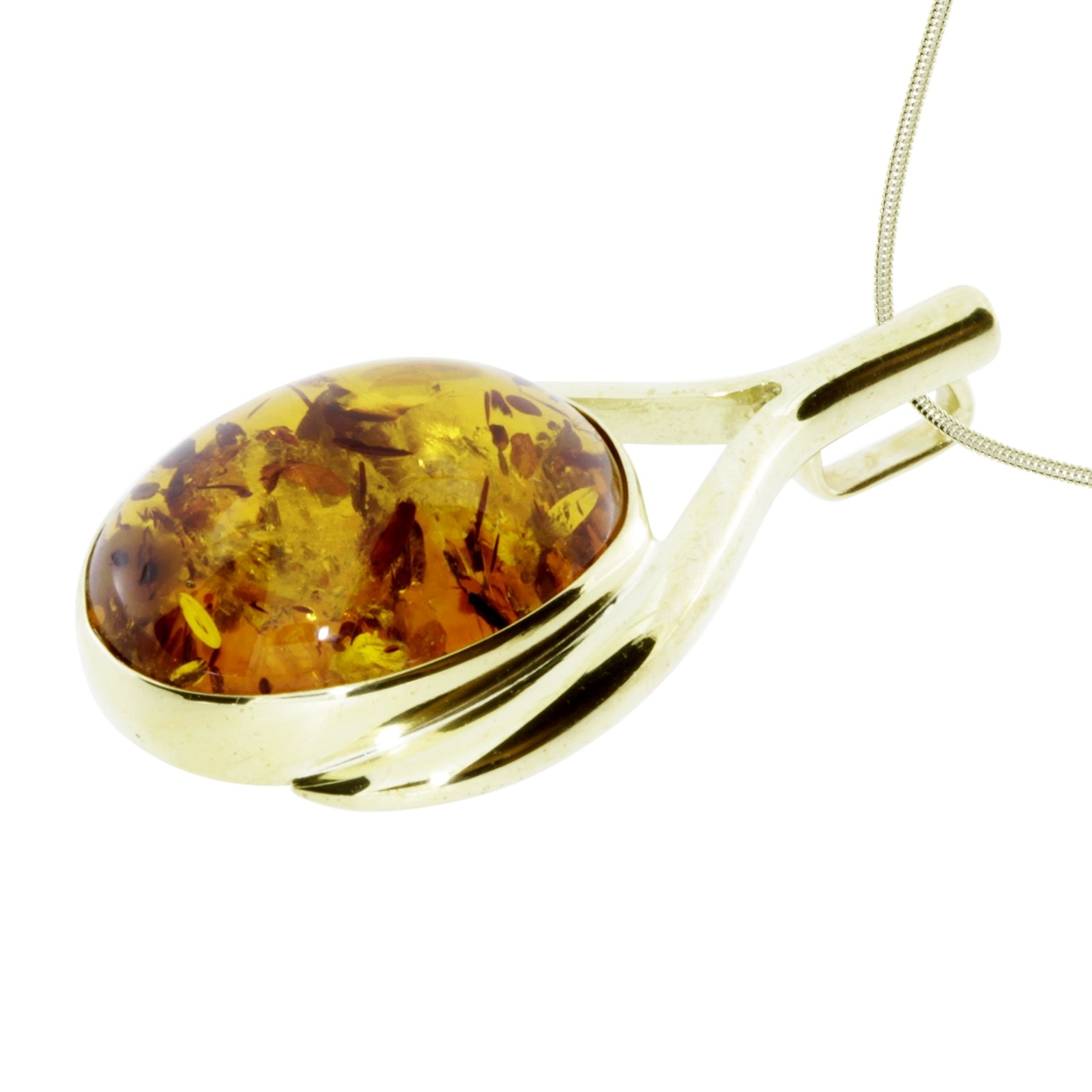 OSTSEE-SCHMUCK Kette mit Anhänger »Ostsee-Schmuck Kette mit Anhänger Sandra«, (2 tlg.)
