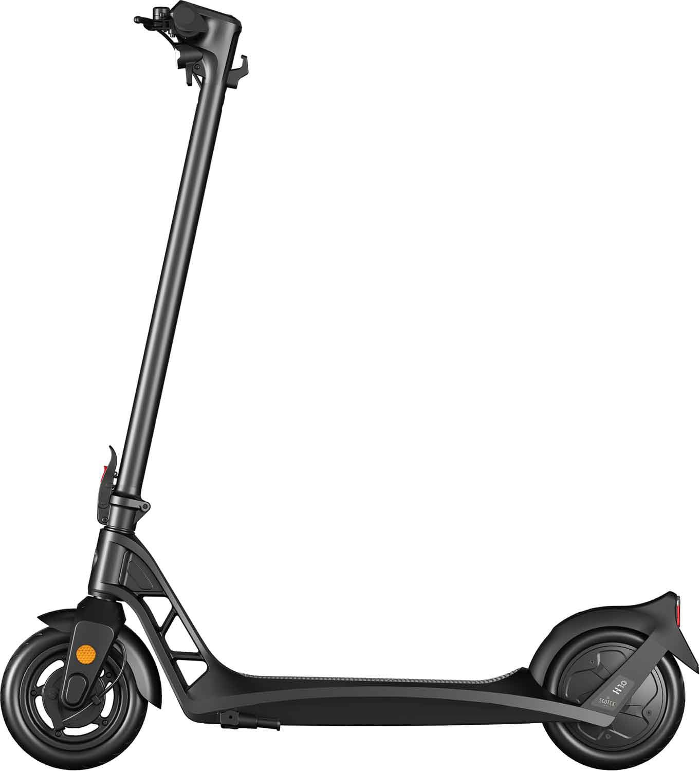 SCOTEX E-Scooter "SCOTEX H10", B:49cm L:108cm, schwarz, Roller, mit Straßenzulassung, bis zu 30 km Reichweite