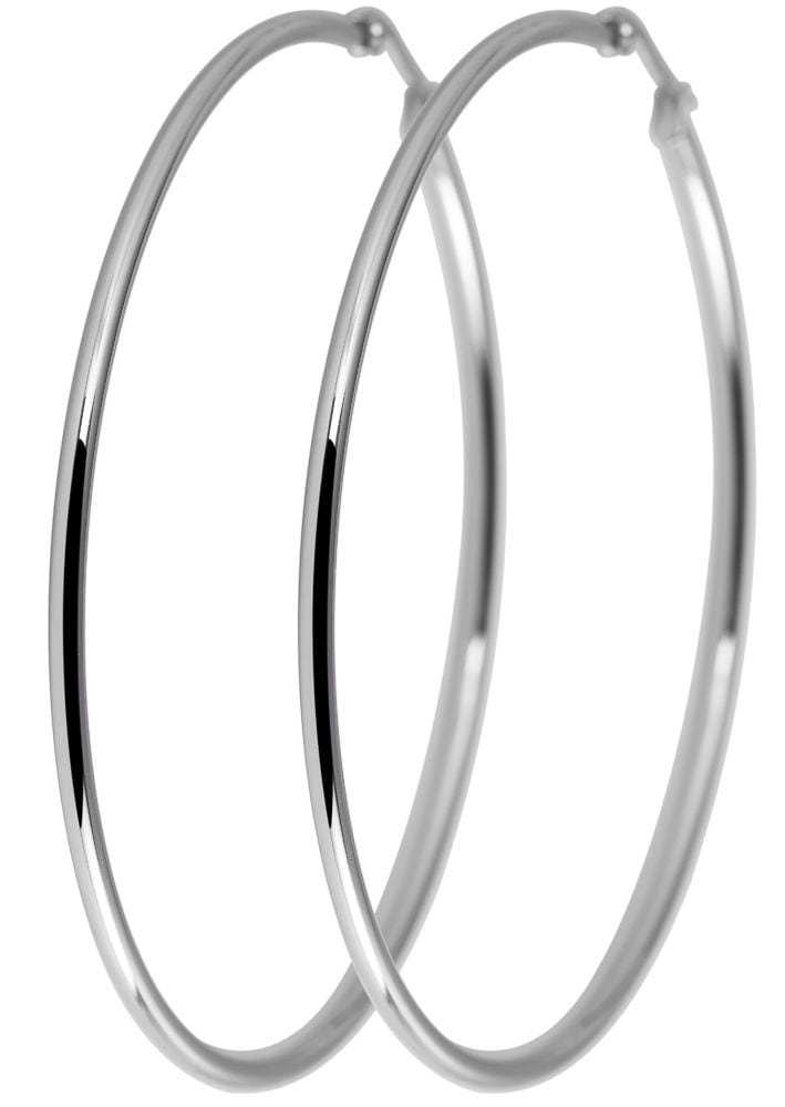 Adelia´s Paar Creolen »Neuheit 2025 - Damen Creolen aus poliertem Edelstahl«