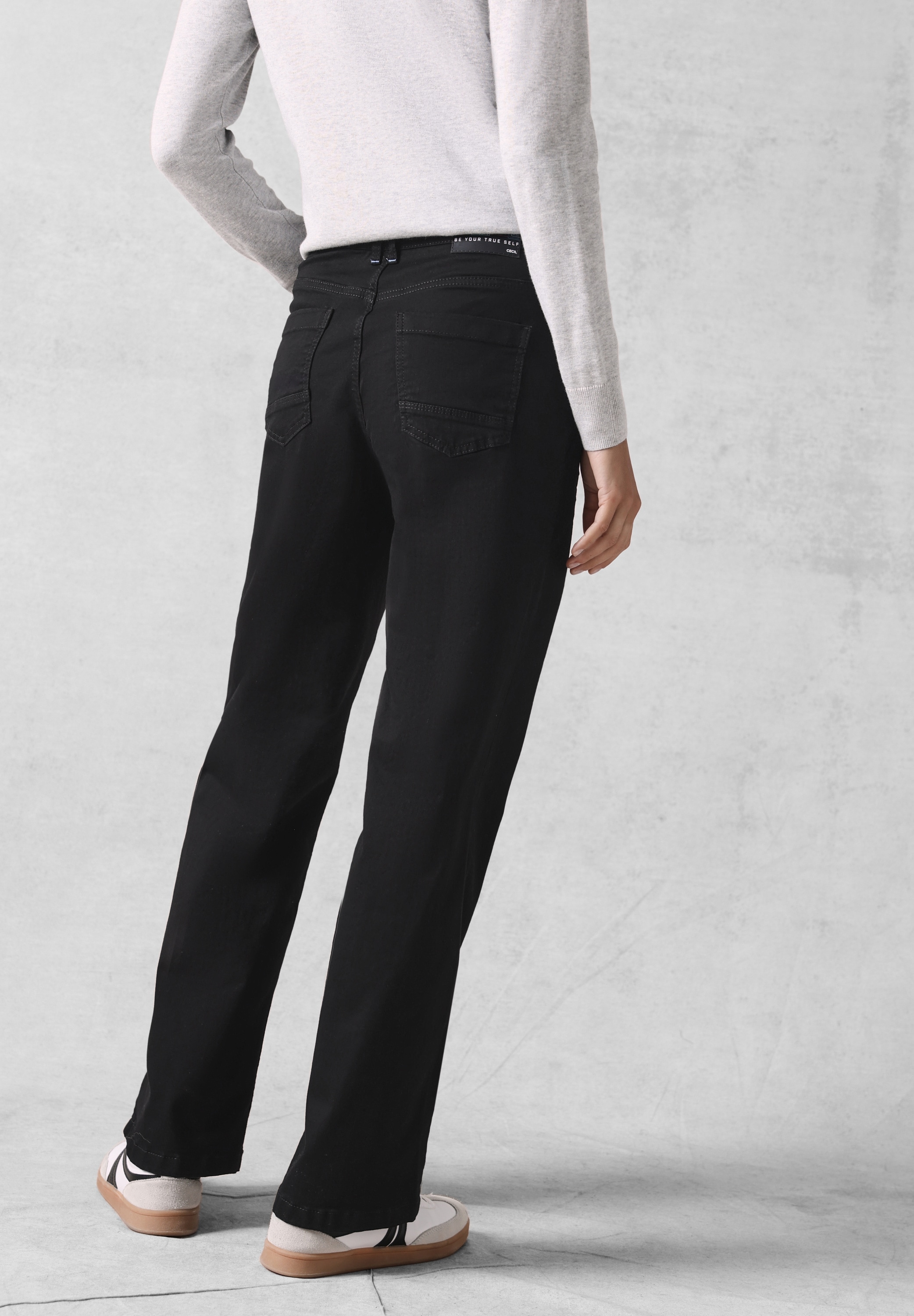 Cecil Weite Jeans, 5-Pocket-Style