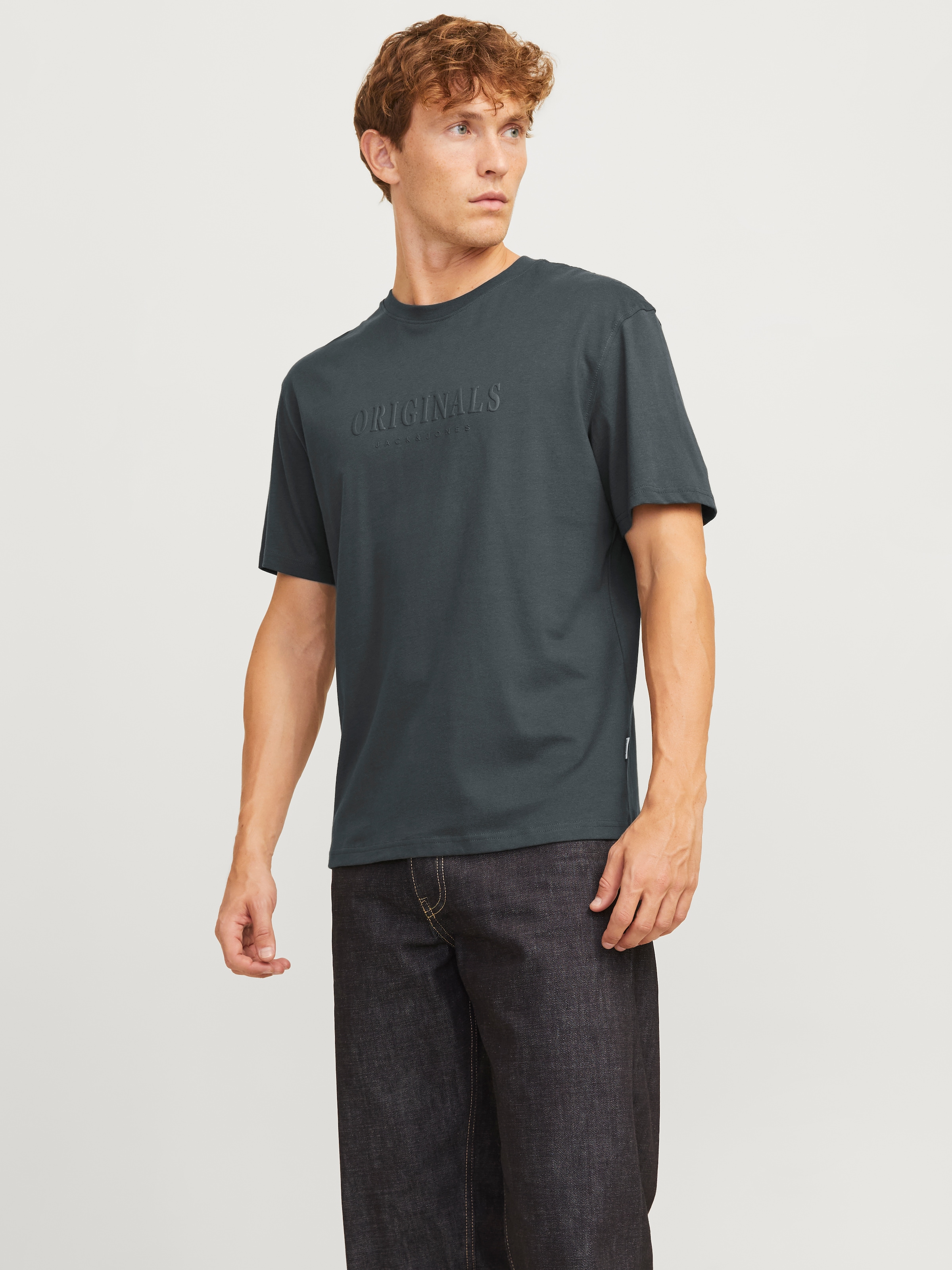 Jack & Jones Rundhalsshirt "JORFREDERIKSBERG TEE SS CREW NECK NOOS"