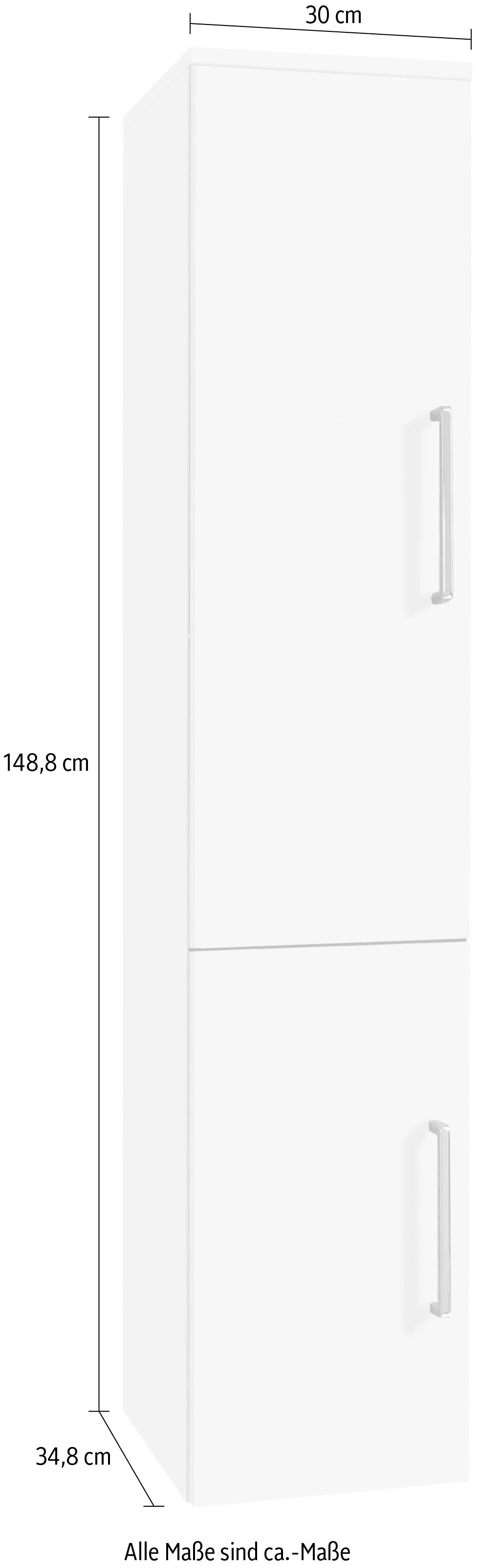 OPTIFIT Midischrank »Napoli«, 2 Türen, Soft-Close-Funktion, Breite 30 cm