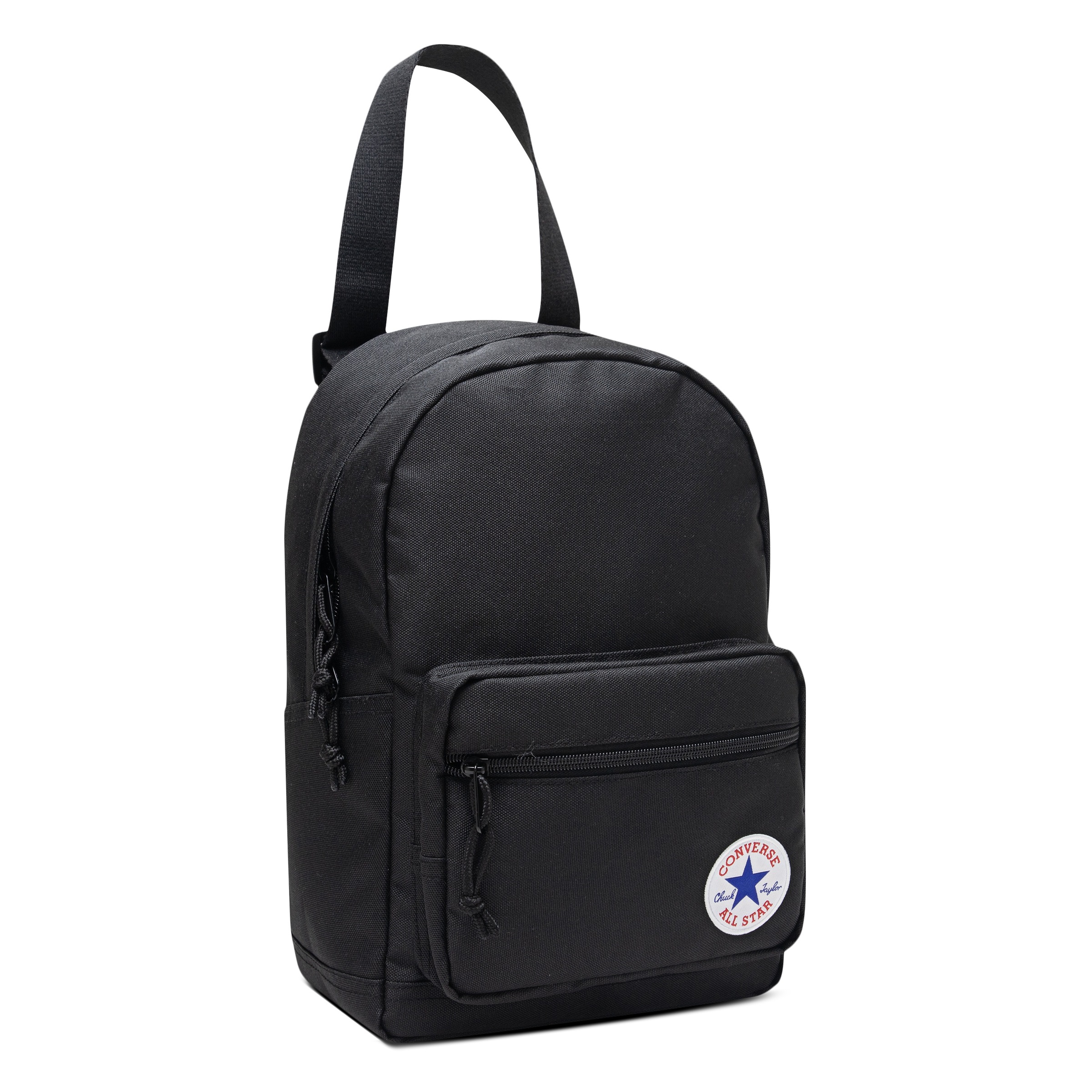 Rucksack CONVERSE "GO LOW BACKPACK", schwarz, Rucksäcke, Kinder, Obermaterial: 100% Polyester, Rucksack, für Kinder und Jugendliche, sportlicher Stil, praktische Aufteilung