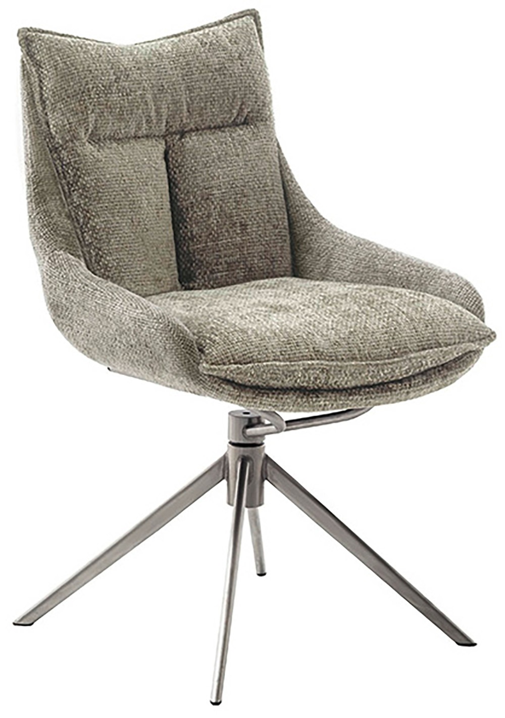 MCA furniture Esszimmerstuhl "PARKER", Strukturstoff, (2er-Set), drehbar 36 günstig online kaufen