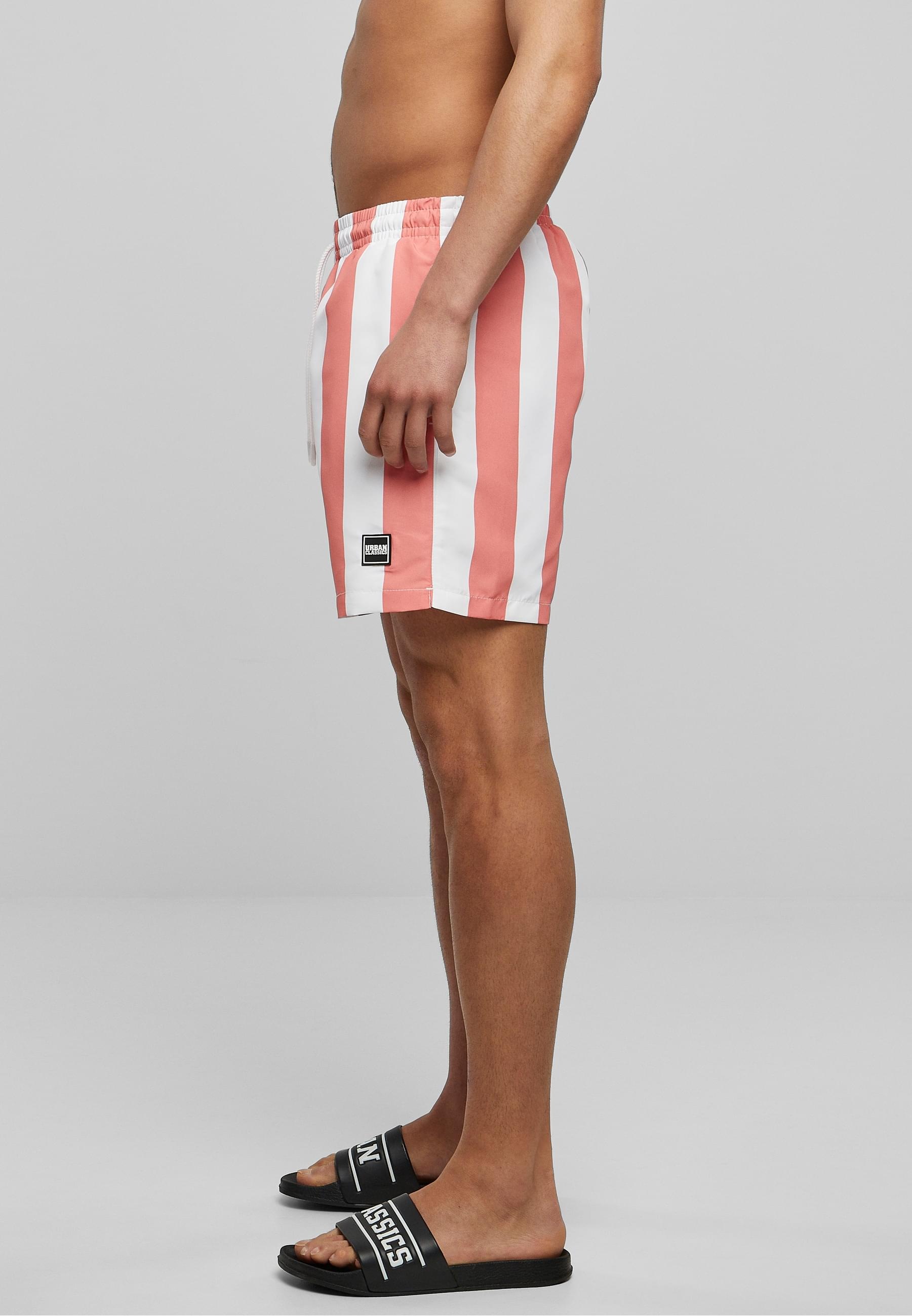 URBAN CLASSICS Badeshorts »Urban Classics Herren Pattern Swim Shorts«