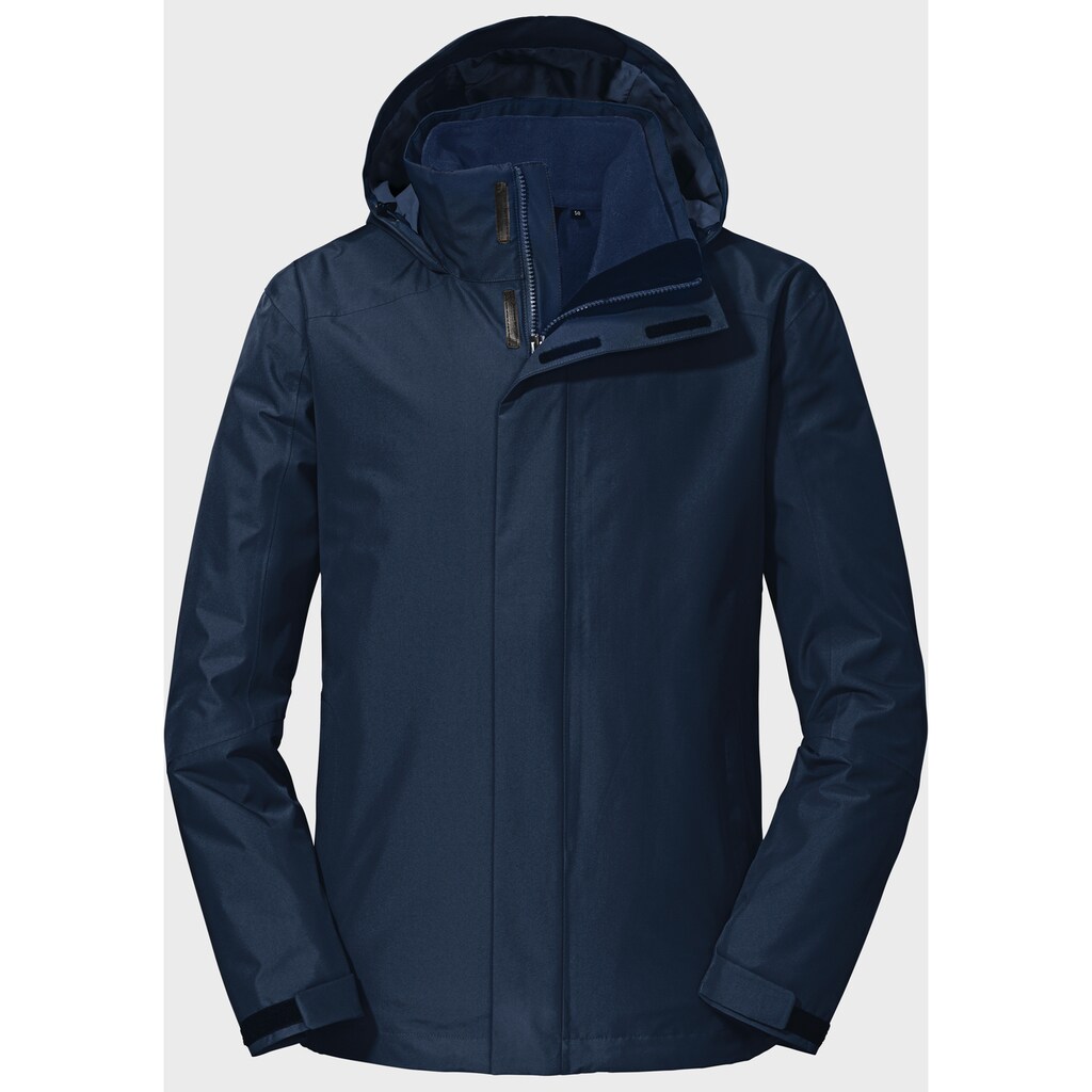 Schöffel Doppeljacke »3in1 Jacket Partinello M«, mit Kapuze