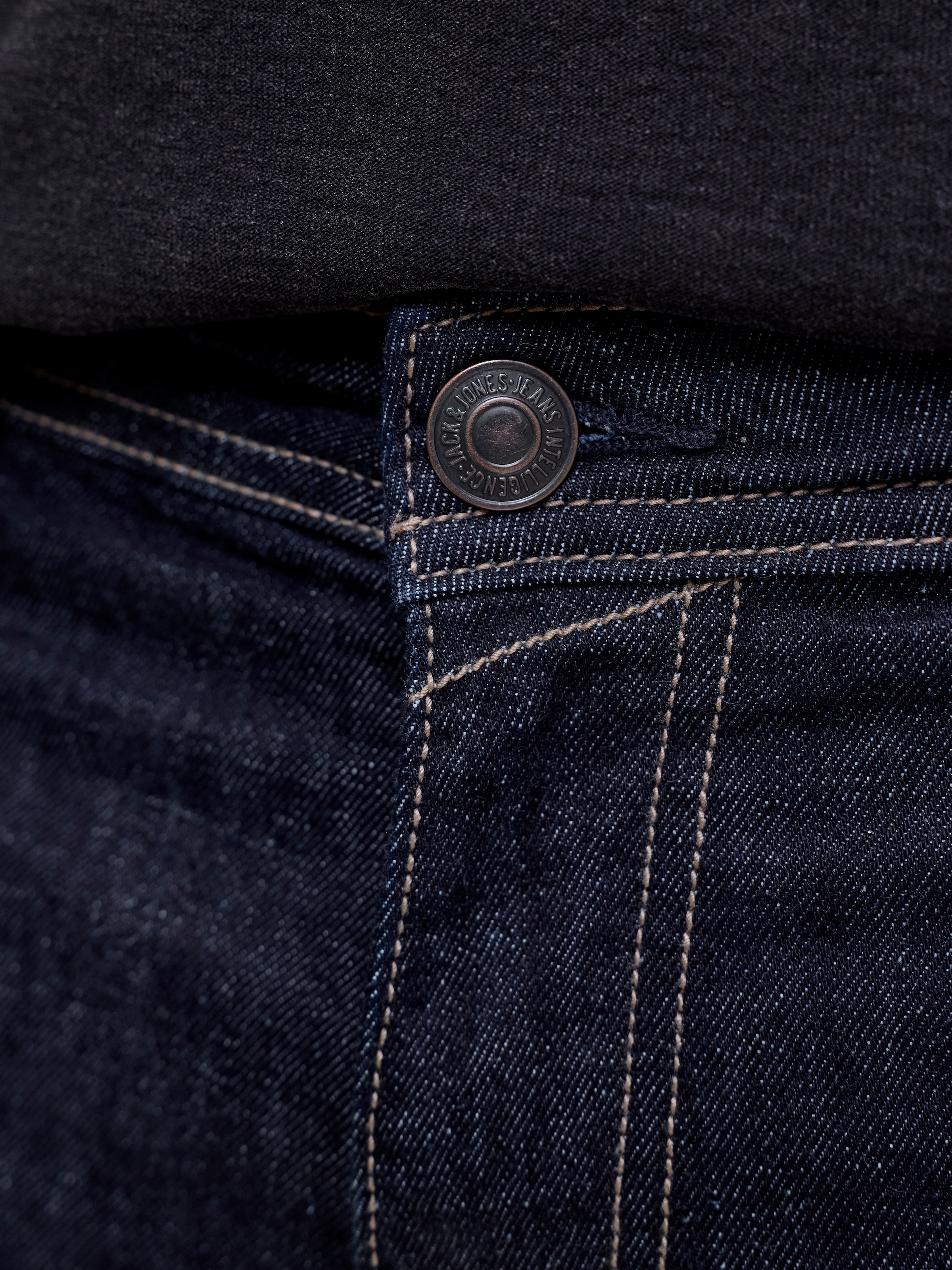 Jack & Jones Slim-fit-Jeans »JJIGLENN JJFELIX AM 446 NOOS« Baumwollmischung, slim fit