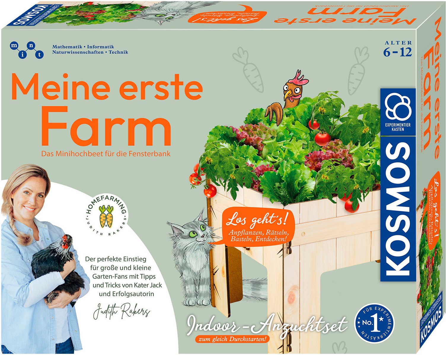 Kosmos Experimentierkasten »Judith Rakers Meine erste Farm«, Made in Germany