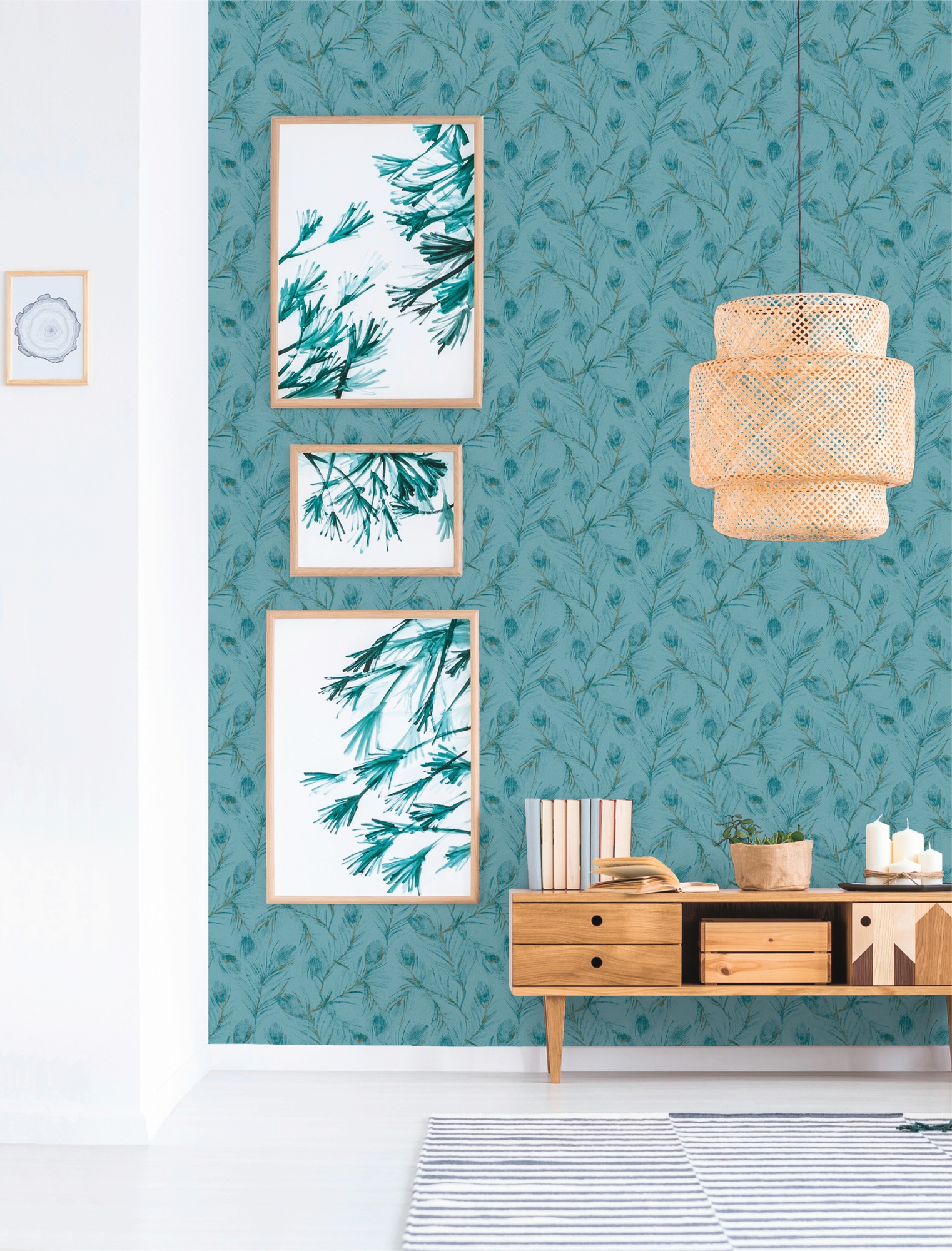 A.S. Création Vliestapete »Exotic Life mit Palmenblättern«, floral-botanisch-Wald, Tapete Blumen Tapeten Wohnzimmer Schlafzimmer Küche Bronze Flur Design