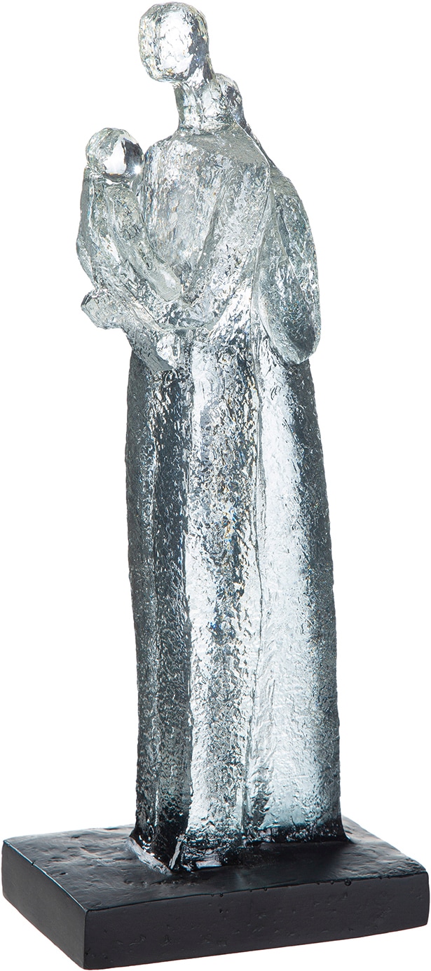 GILDE Skulptur »Skulptur Familienglück klar; schwarz« Familienbande Harmonie Liebe Zusammenhalt Symbolfigur