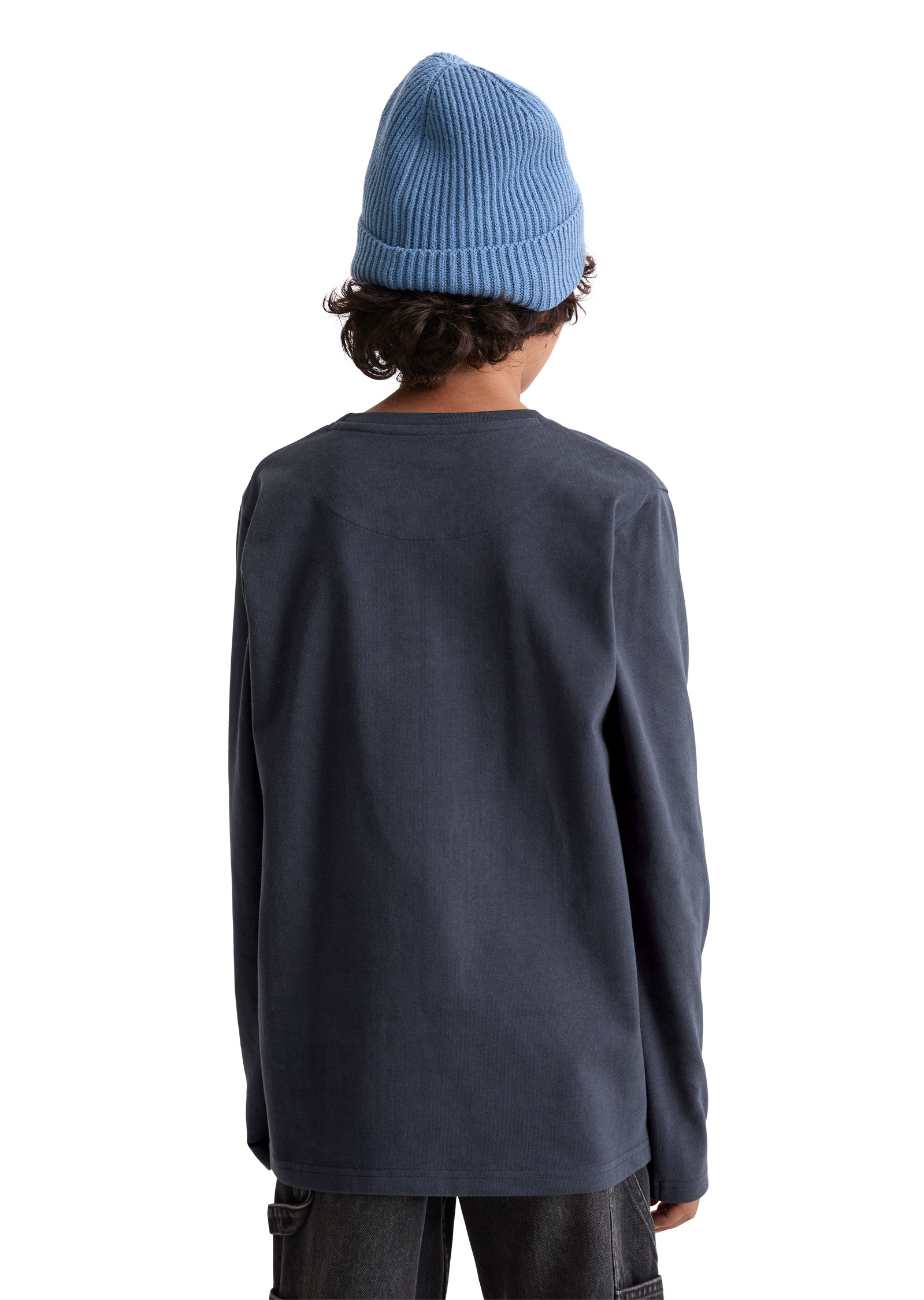 Thumbnail - Marc OPolo Langarmshirt "aus reiner Bio-Baumwolle"