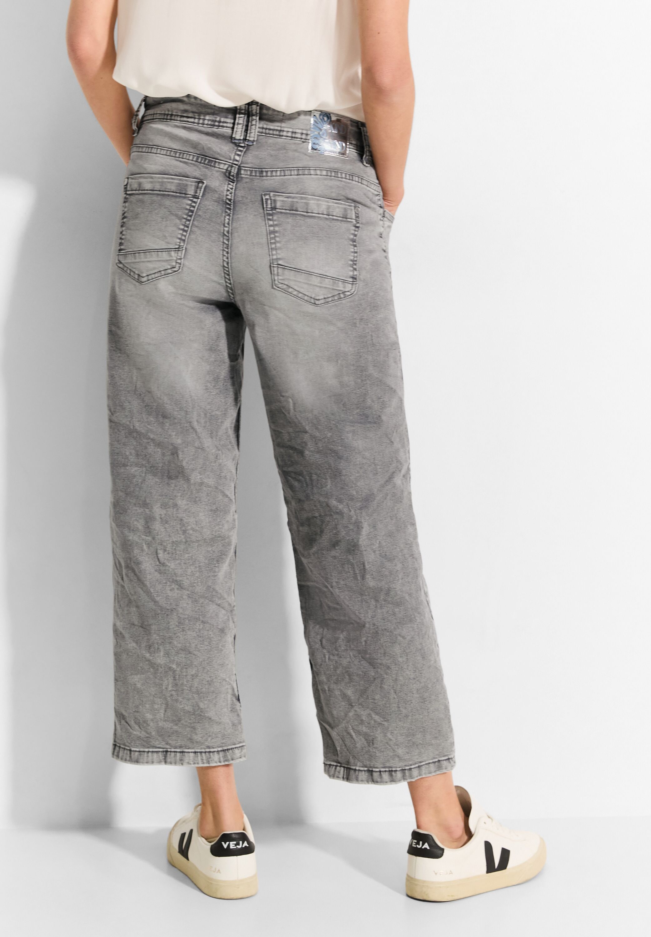 Cecil Loose-fit-Jeans, High Waist