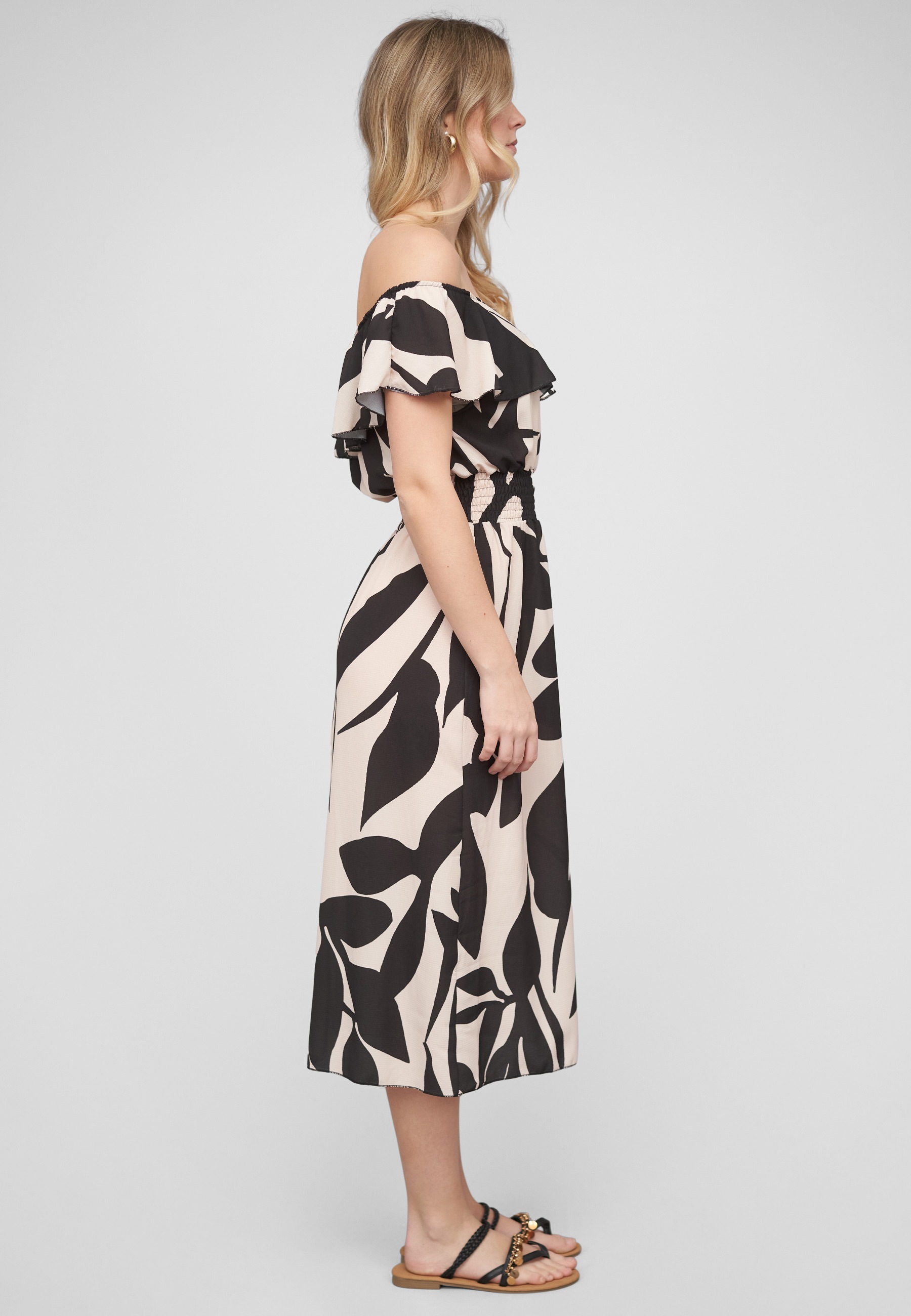 CLOUD 5IVE A-Linien-Kleid »CLOUD 5IVE Off Shoulder Dress« 1 tlg.