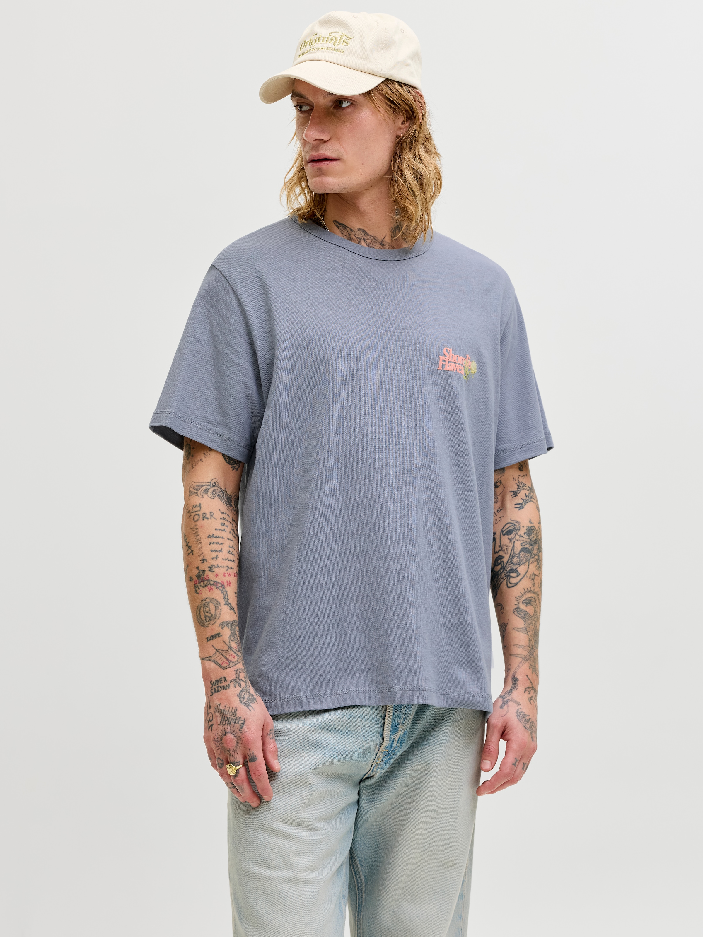 Jack & Jones T-Shirt "Jormontauk Multicolor Graphic Tee Cn"