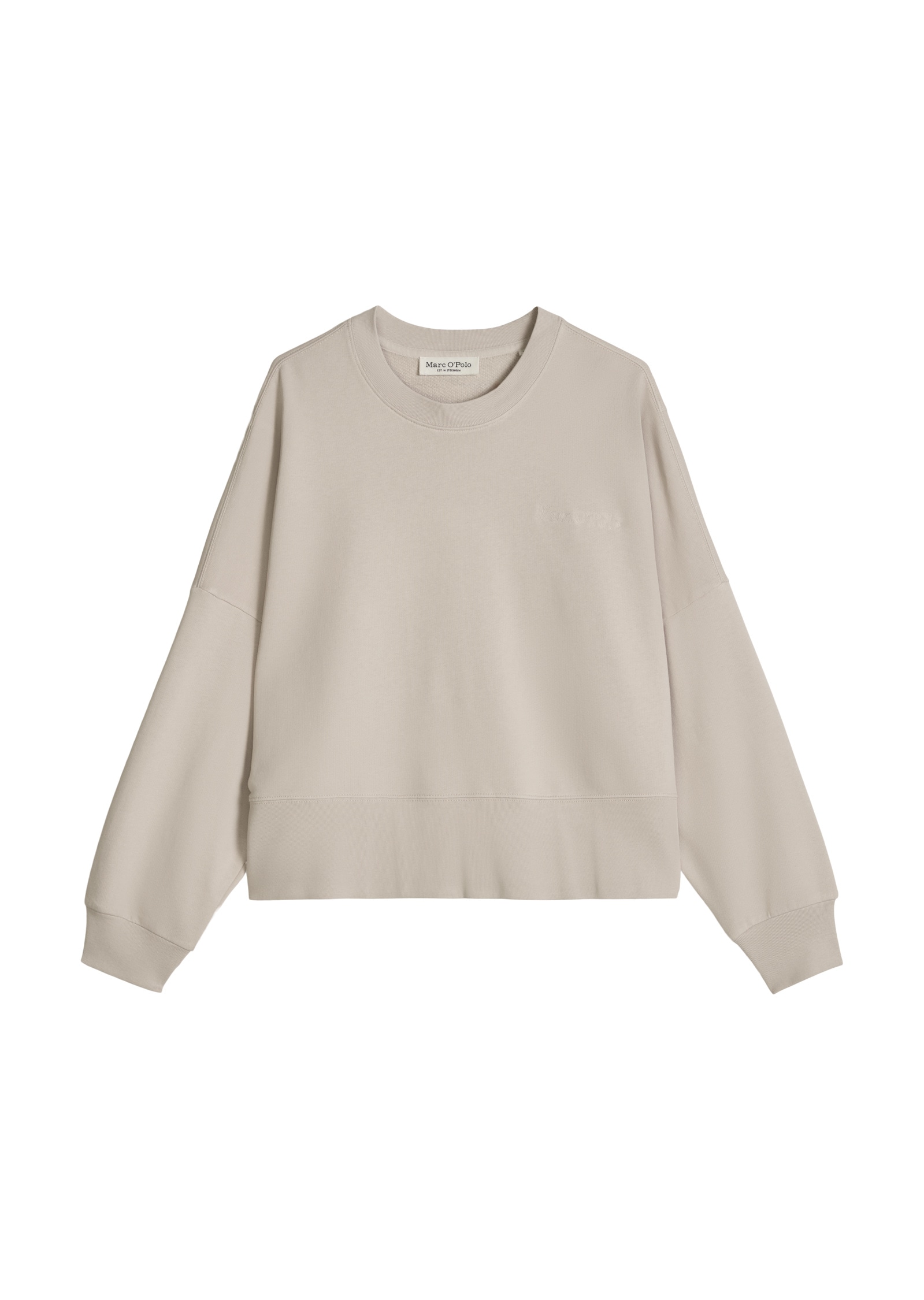 Marc O'Polo Sweatshirt »mit recycelter Baumwolle«
