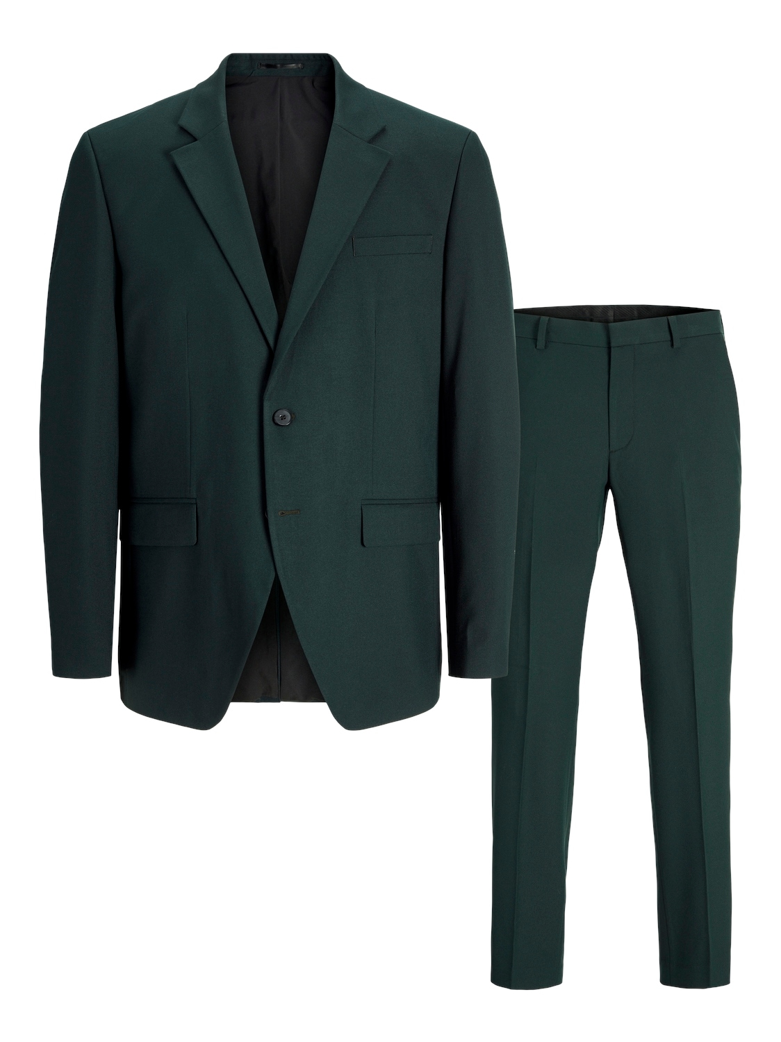 Jack & Jones Anzug "JPRBUSHWICK MATHEW REGULAR SUIT", (Set, 2 tlg.), regula günstig online kaufen