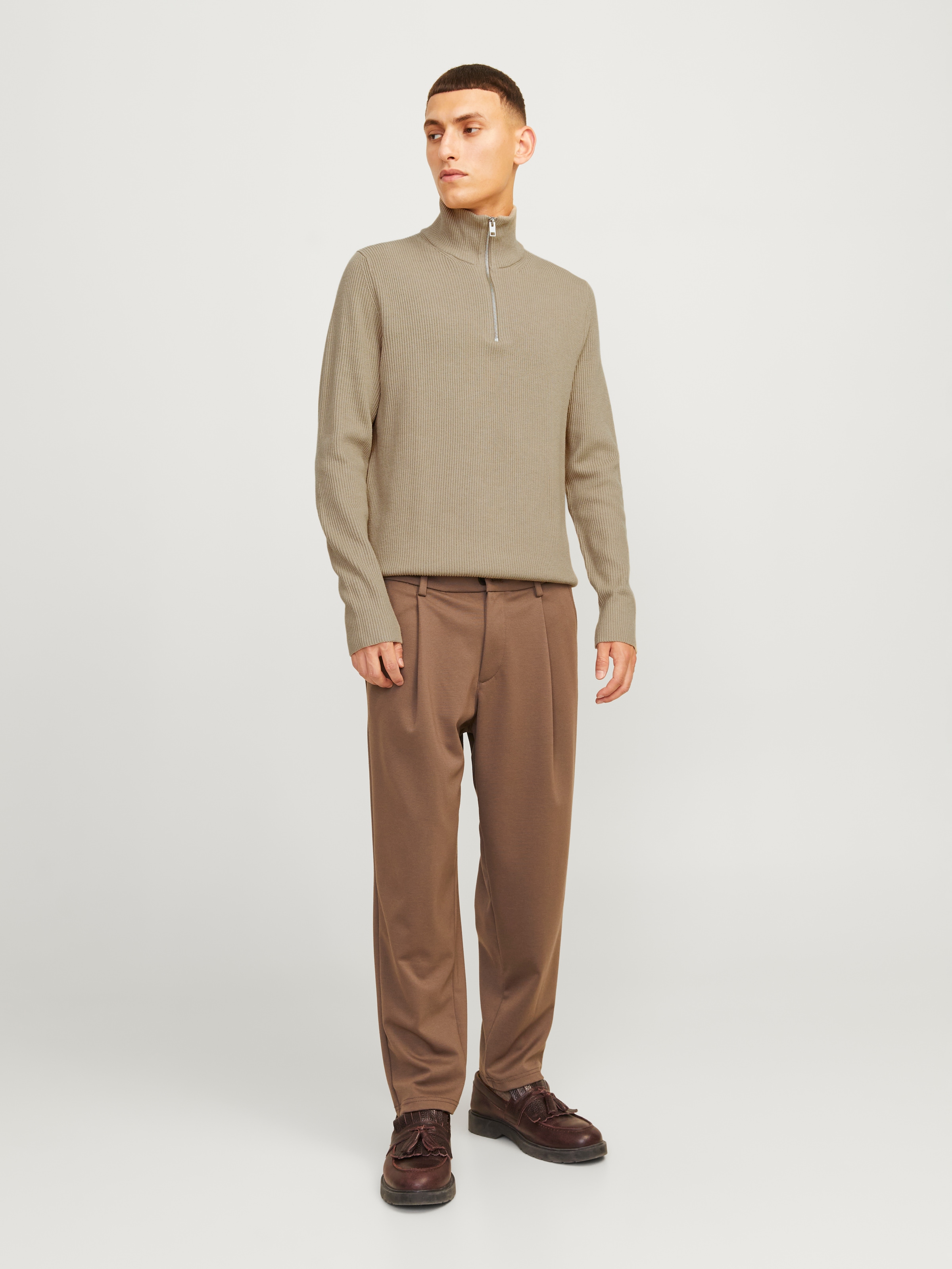 Jack & Jones Troyer »JJEPERFECT KNIT HALF ZIP SN«