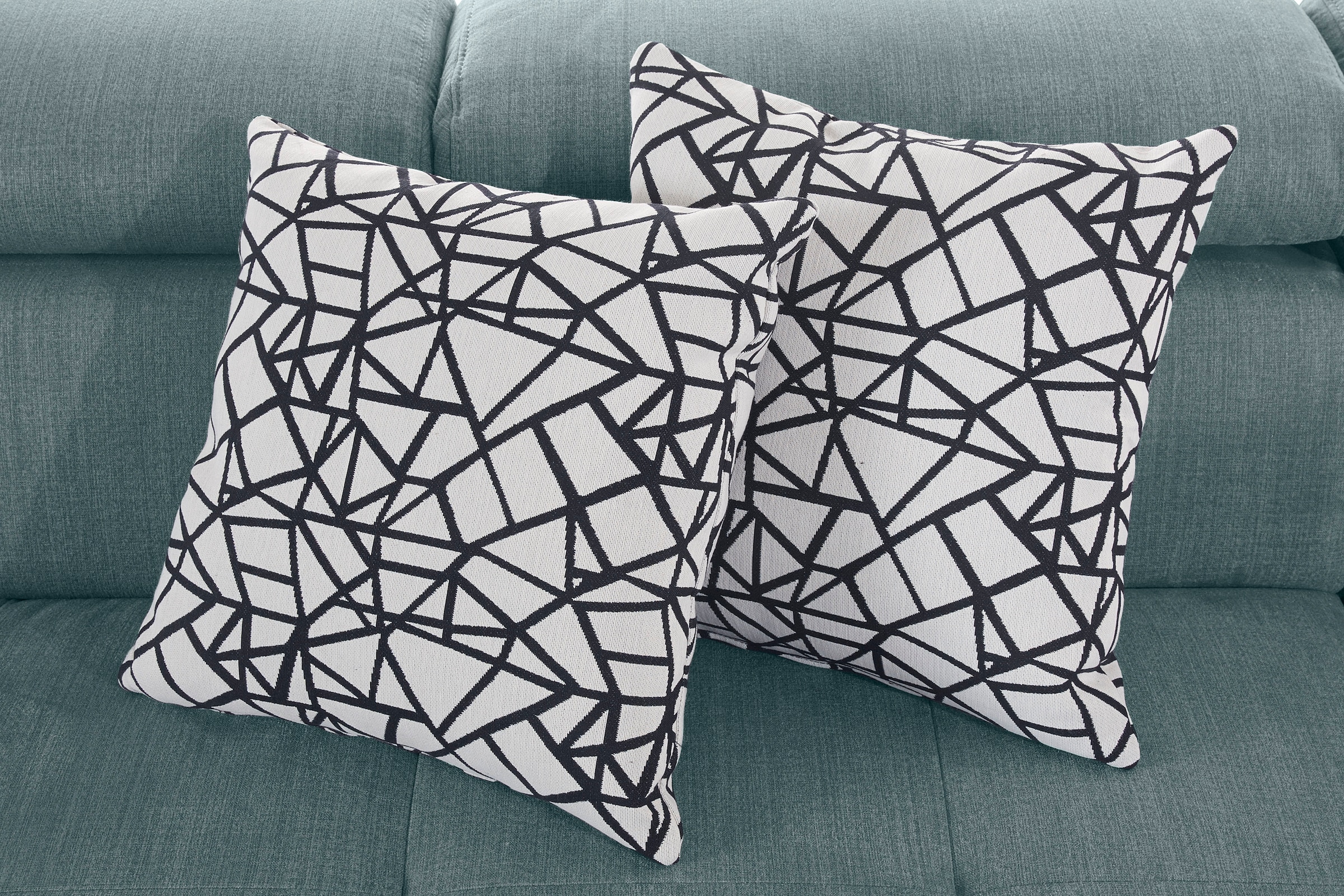 COTTA Ecksofa »Mia L-Form«, 3-tlg.-Kissen-Set, Ottomane, wahlweise mit oder ohne RGB-Beleuchtung