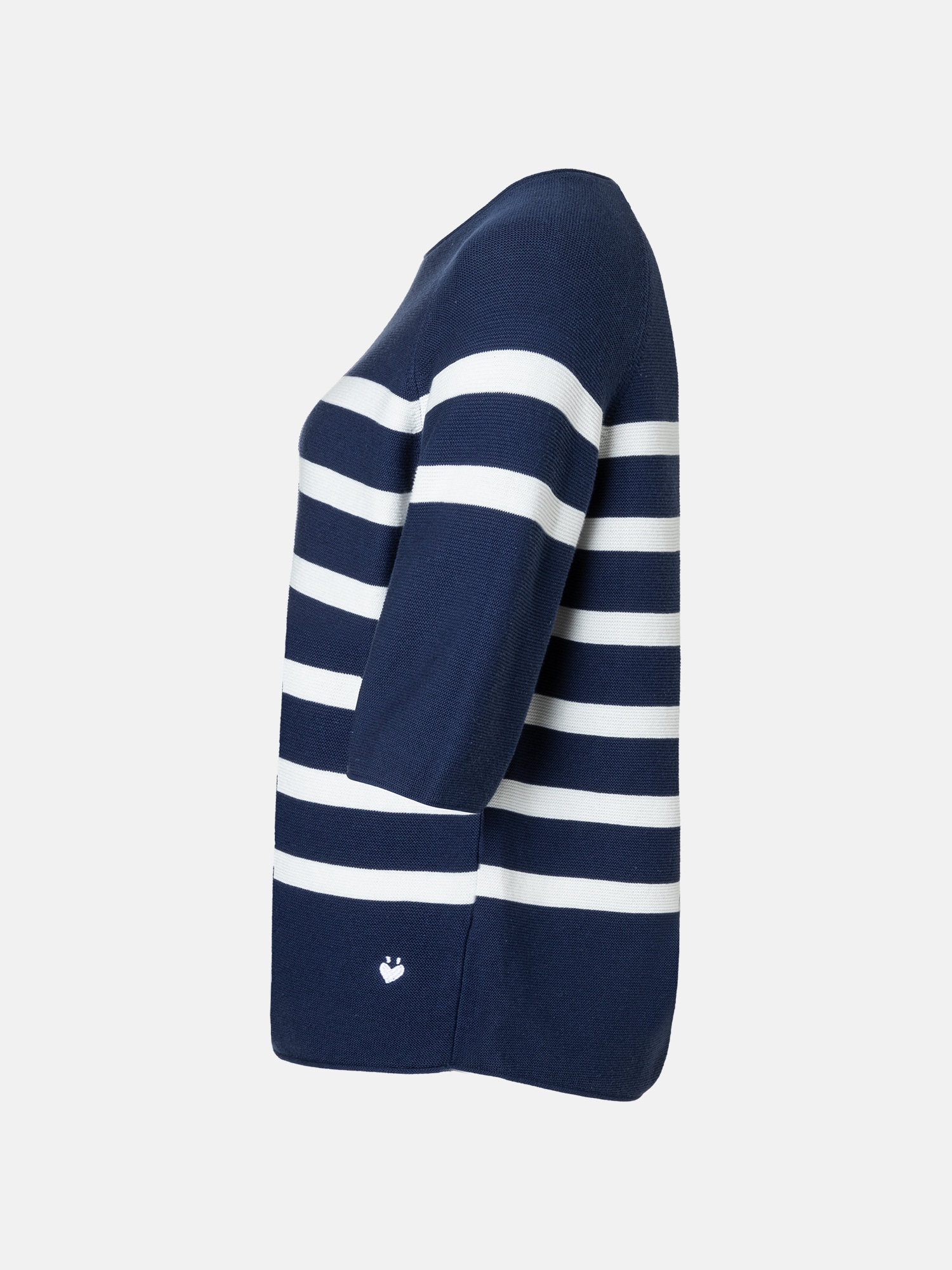 Lieblingsstück Kurzarmpullover »KlerariEP« Halbarm mit Rundhals, gestreift