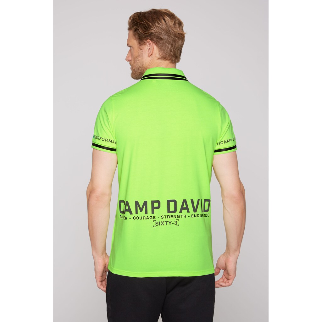 CAMP DAVID Poloshirt