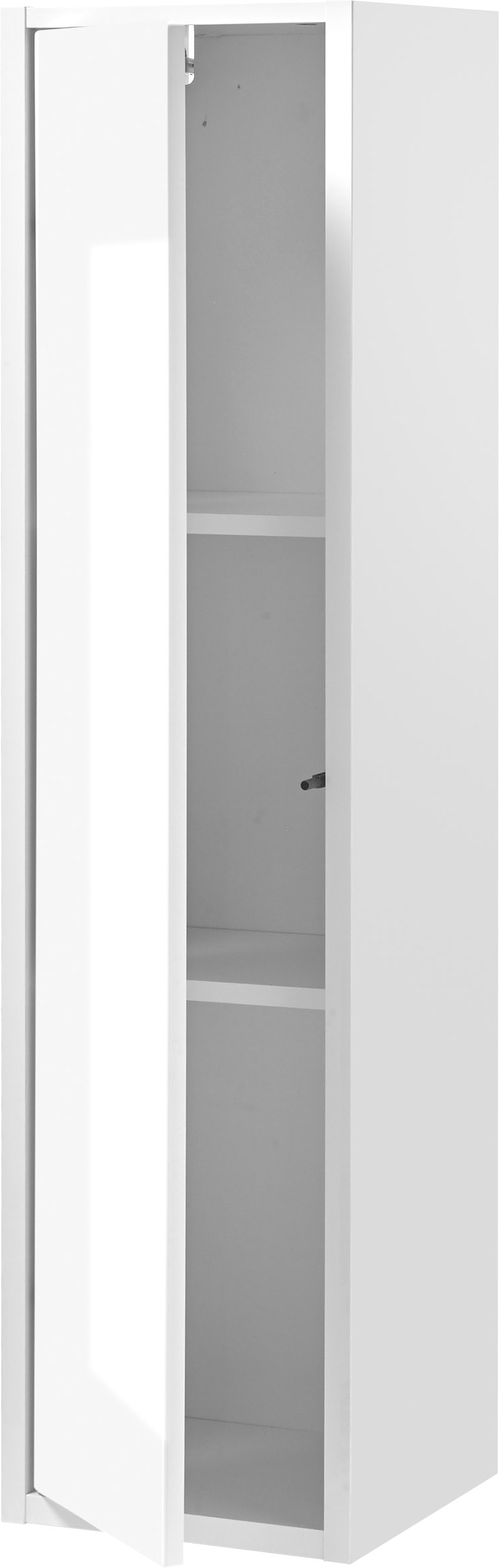 Places of Style Badmöbel-Set »Studio Line, Bad im modernen Design, 3-teiliges Badezimmer«, (3 St.), Schrank, Waschtisch und Spiegel, in zwei Farben verfügbar, Stauraum