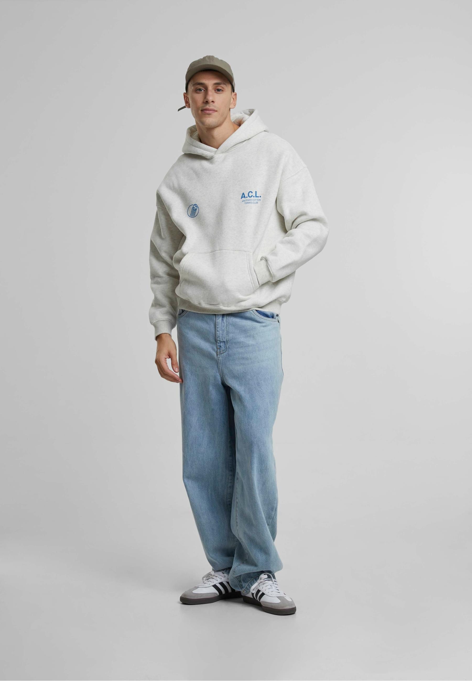 Another Cotton Lab Kapuzensweatshirt »Another Cotton Lab ACL Tennis Club Oversized Hoodie«, (1 tlg.)