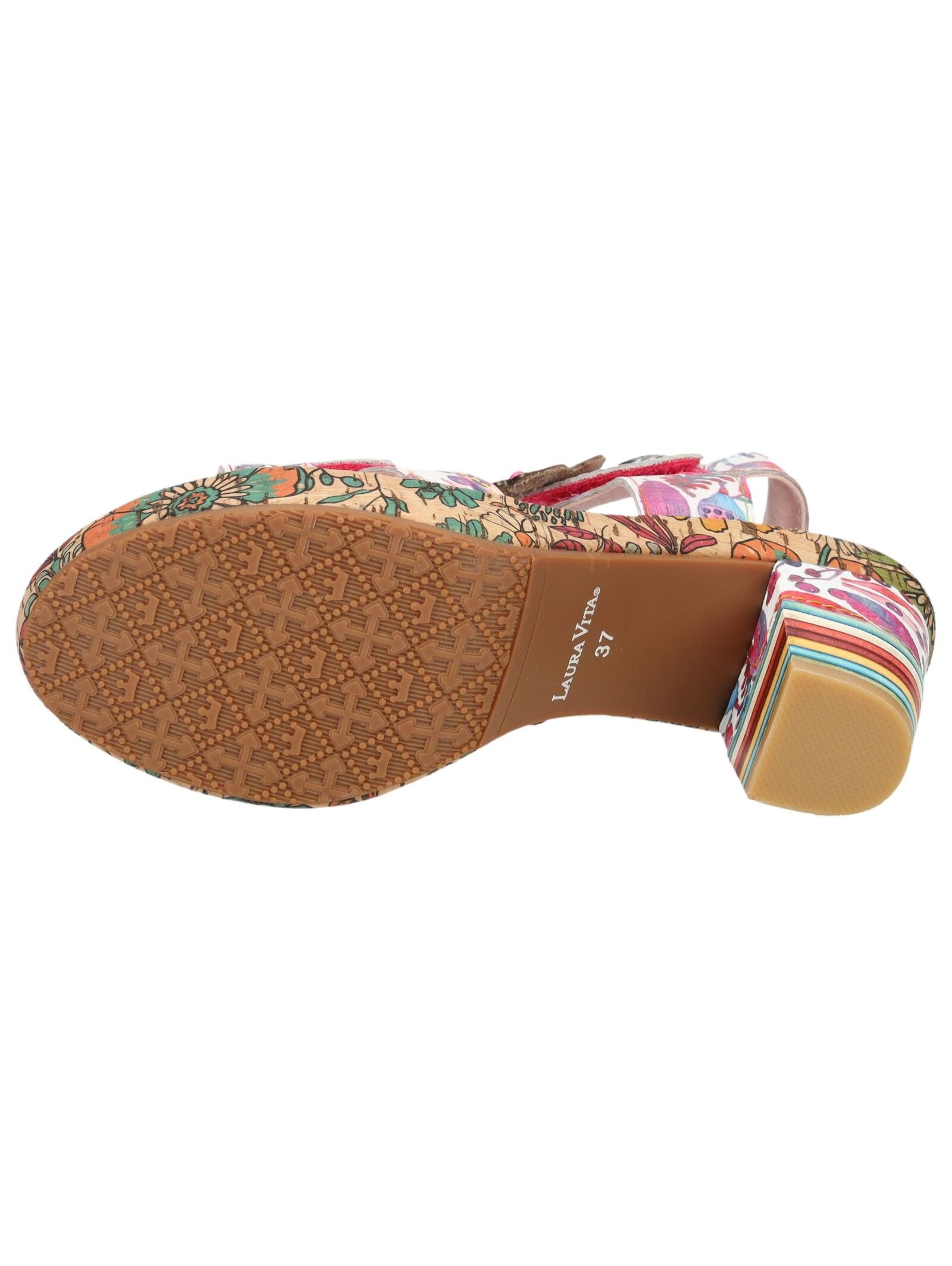 LAURA VITA High-Heel-Sandalette »LAURA VITA Sandalen Leder«