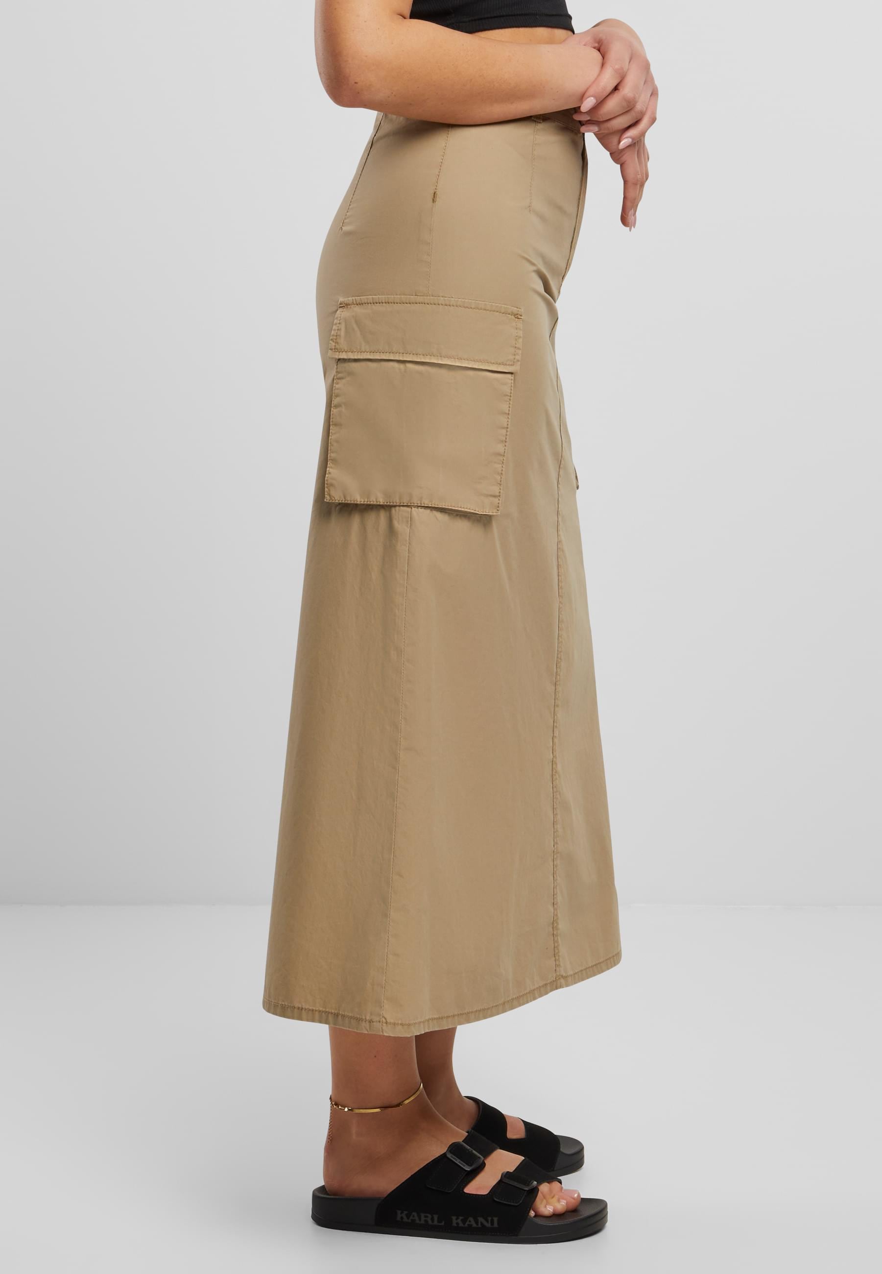 Karl Kani Sommerrock »Karl Kani Karl Kani Signature Long Cargo Skirt«, (1 tlg.)