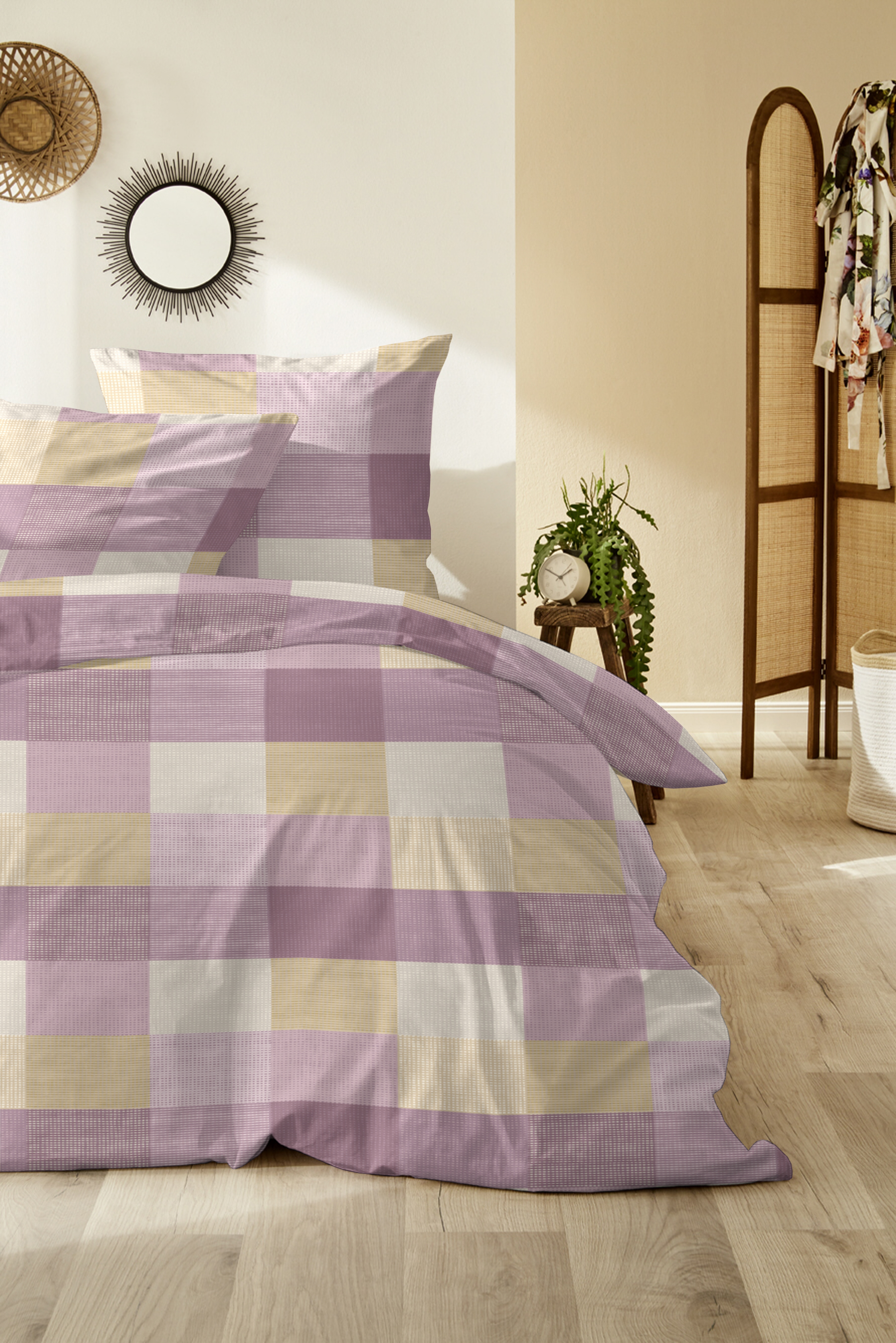 Thumbnail - Primera Bettwäsche "Feinbiber-Bettwäsche" 2 Stk. tlg. samtweich und natürlich aus reiner Baumwolle