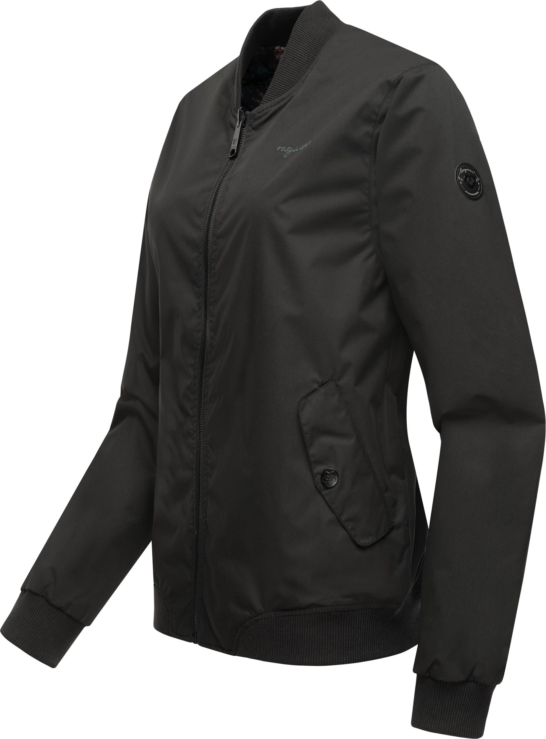 Ragwear Wendejacke »Joom«, ohne Kapuze, modische 2-in-1-Jacke mit Alloverprint und unifarbener Seite