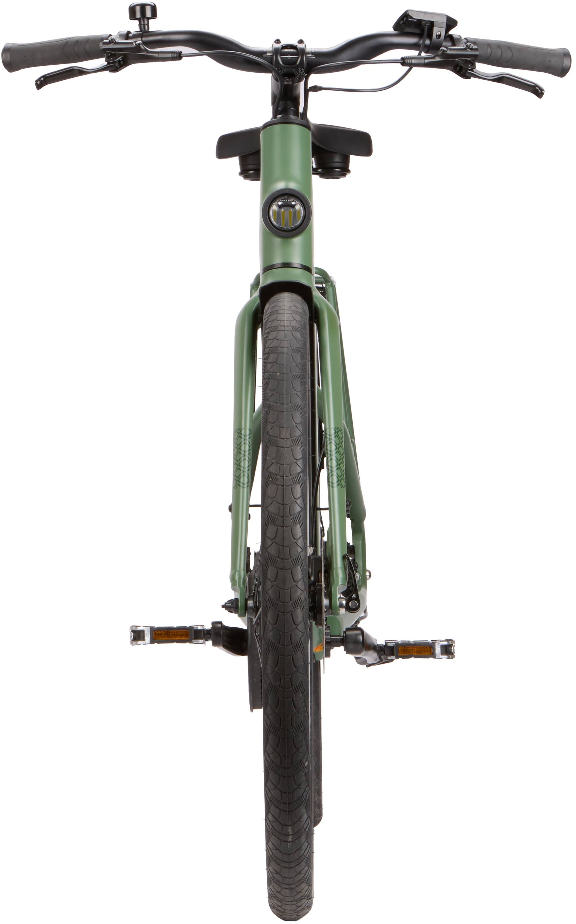 Vaun »VAUN SKYLINE Diamant-Cityrad Bikes« 8 Gang Shimano Nexus 8-Gang Schaltwerk Nabenschaltung Mittelmotor 250 W (mit integr. Akku), Elektrofahrrad für Alltag und Einkauf