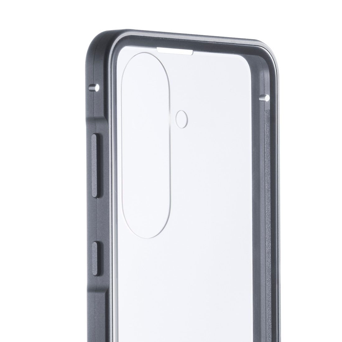 BLACKROCK Smartphone-Hülle »Samsung Galaxy S26 360 Grad Schutzcover Glass  Metall« Samsung Galaxy S26 360 Grad Schutz, Magnetverschluss, ultradünn, Wireless Charging