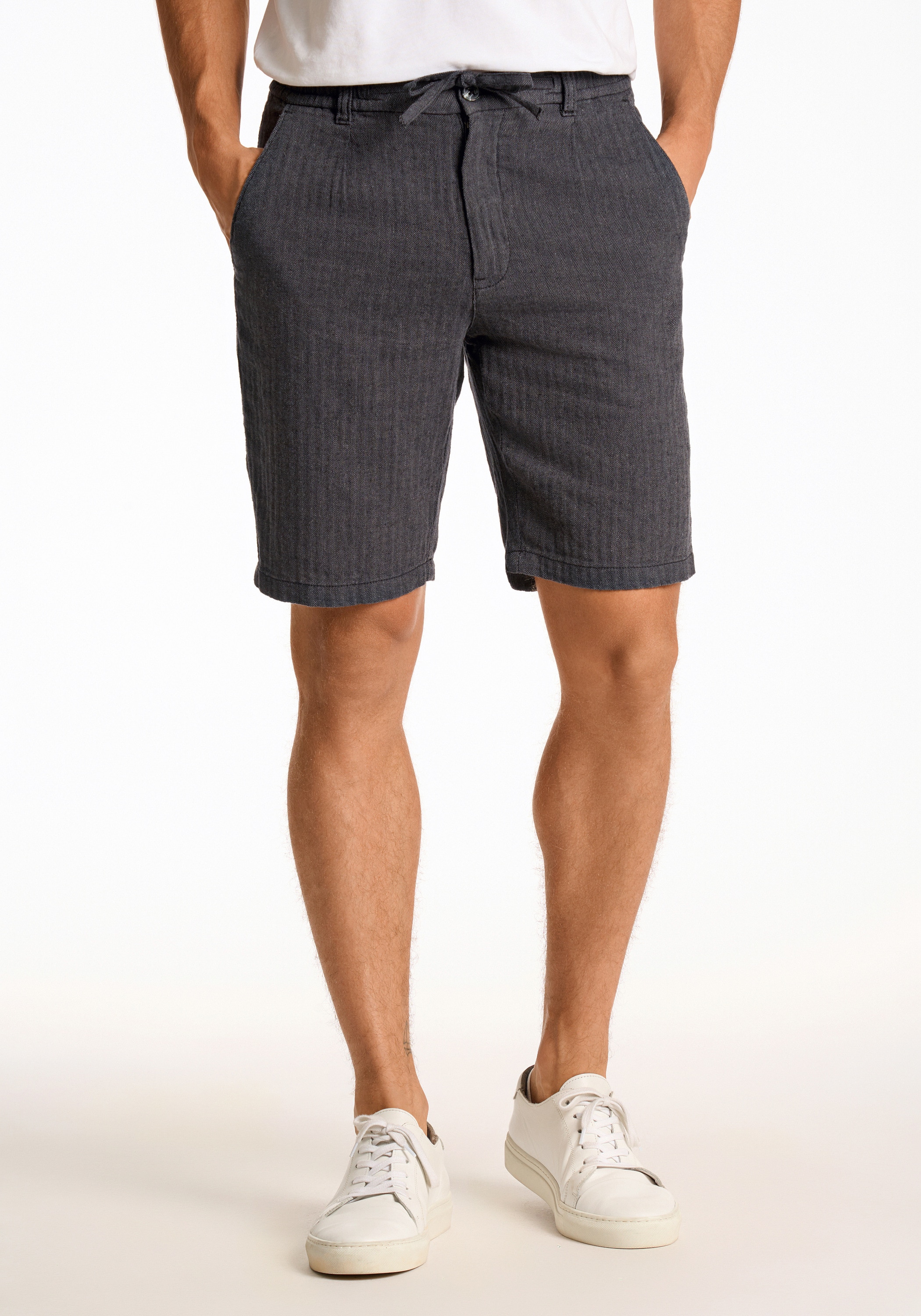 LINDBERGH Shorts "Leinenshorts Relaxed Fit" günstig online kaufen