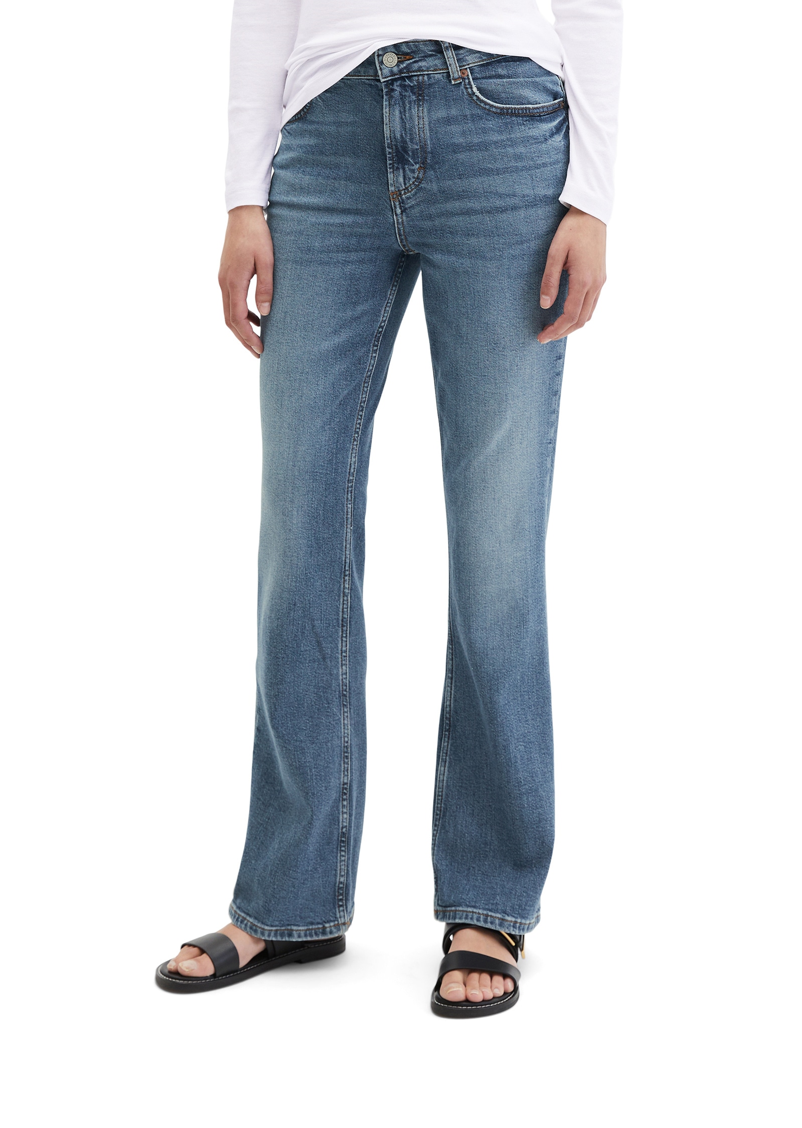 Marc OPolo Schlagjeans "aus Organic-Cotton-Mix-Stretch" günstig online kaufen