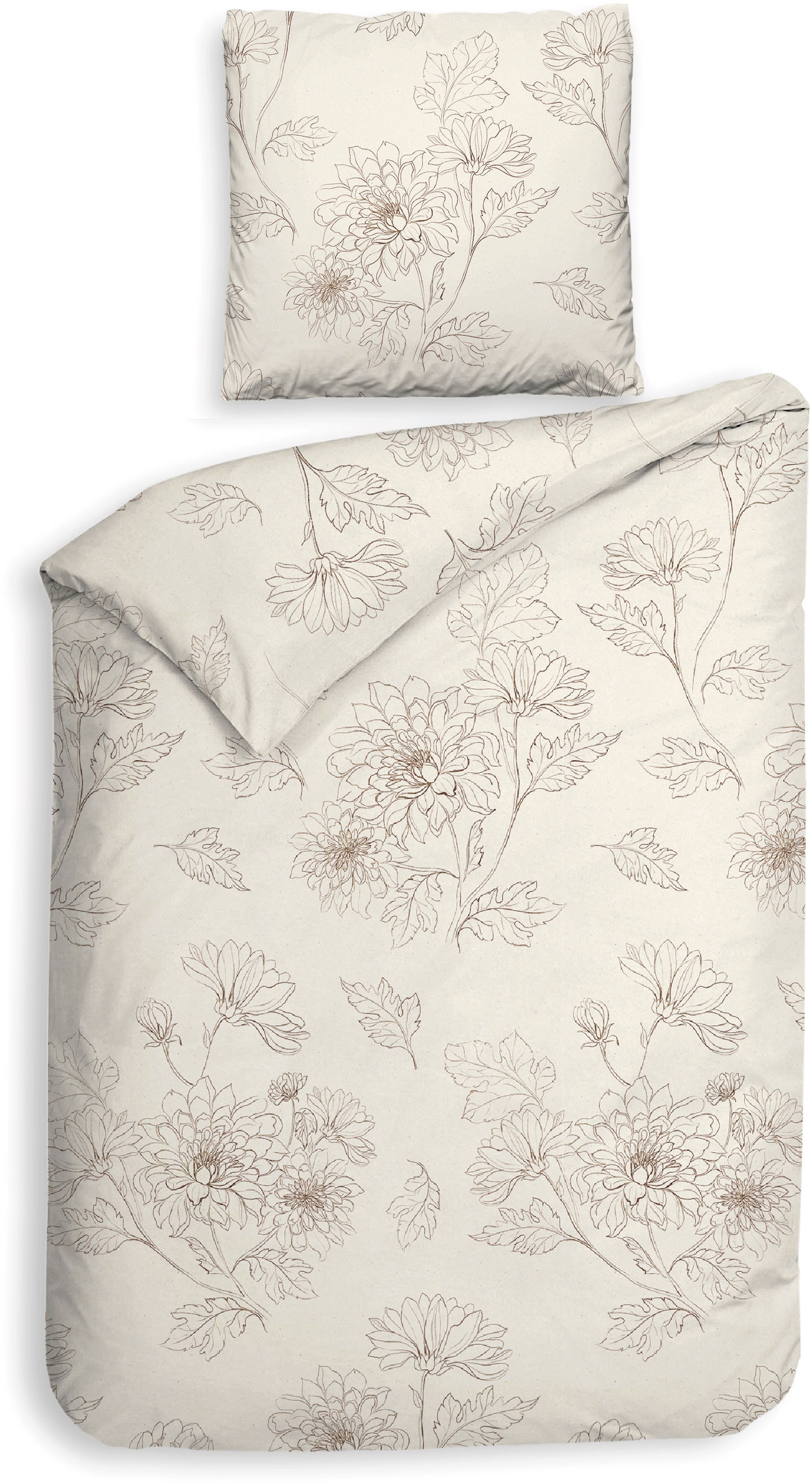 Heckett & Lane Bettwäsche "Gigi" 2 Stk. tlg. 100% Baumwolle, hochwertiges F günstig online kaufen