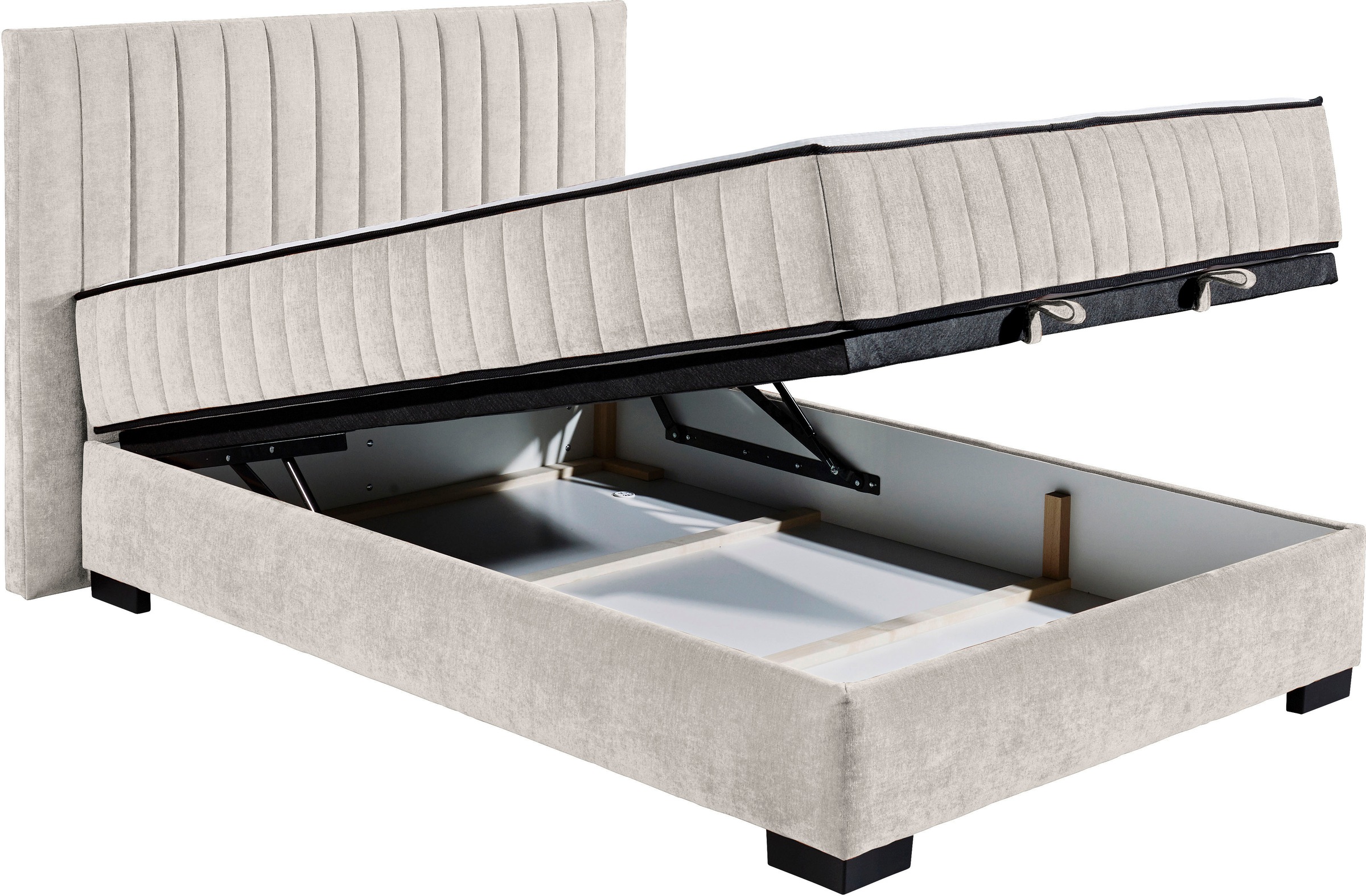 ED EXCITING DESIGN Boxbett »Nagol«, mit Bettkasten, mit Wendematratze, erhältlich in verschiedenen Breiten