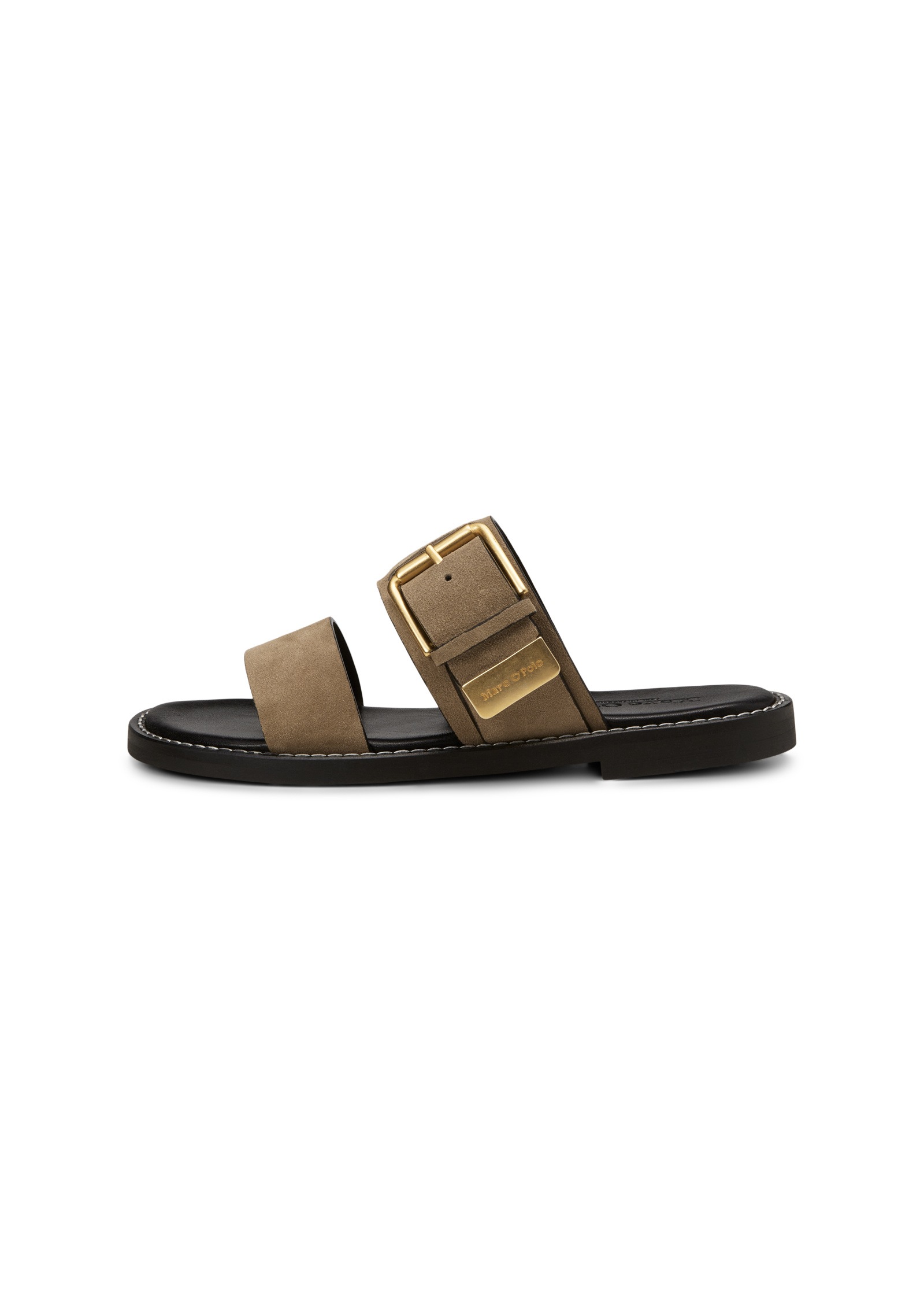 Marc O'Polo Sandale »aus edlem Velours-Rindleder«