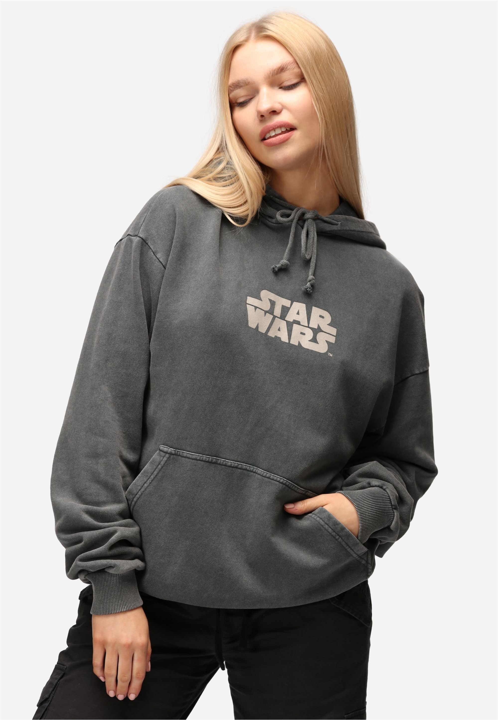 Recovered Kapuzensweatshirt "Star Wars Ship Battle" 1 Stk. tlg. mit coolem günstig online kaufen
