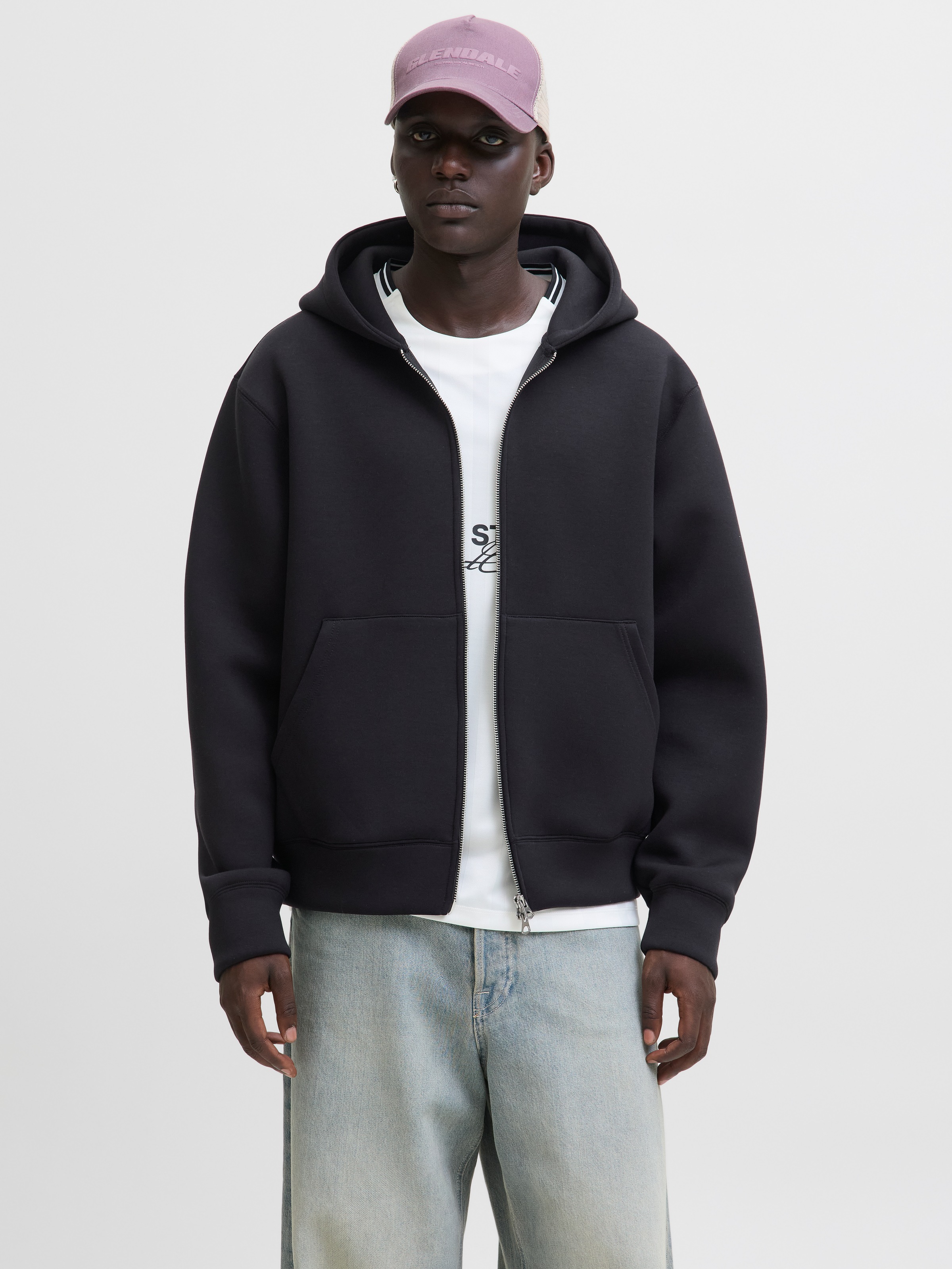 Jack & Jones Kapuzensweatshirt "JCOCOVER SCUBA SWEAT ZIP HOOD NOOS" günstig online kaufen