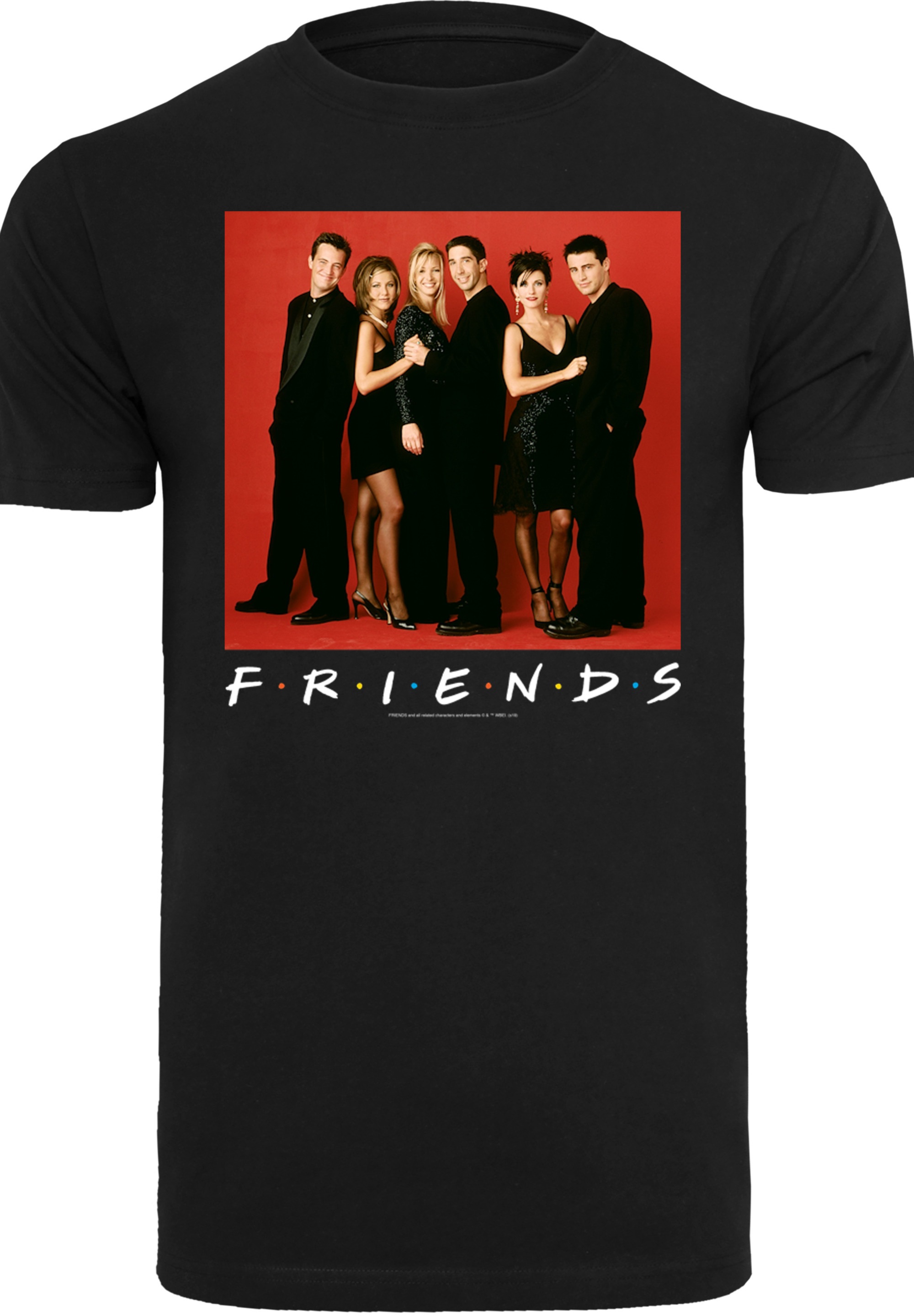 F4NT4STIC T-Shirt »FRIENDS TV Serie Group Photo Formal«, Herren,Premium Merch,Regular-Fit,Basic,Bedruckt