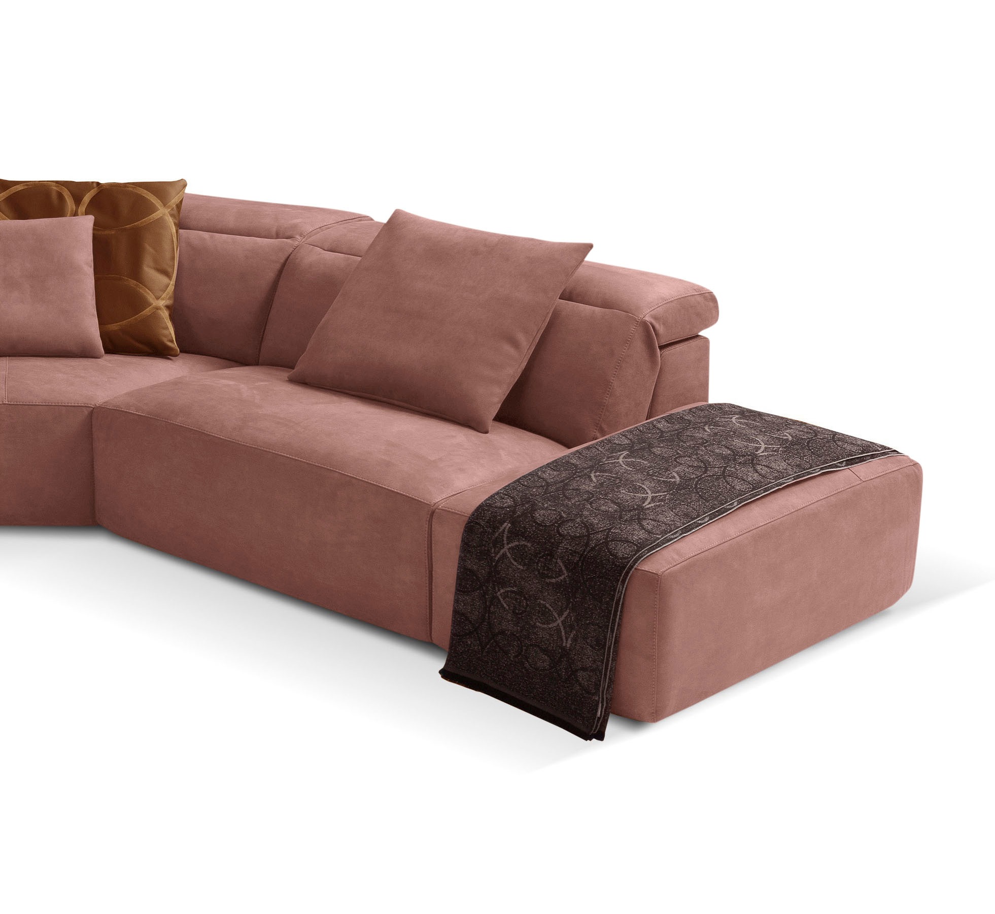 Thumbnail - Egoitaliano Ecksofa "Beverly, extravangantes Designsofa mit erstklassigem Sitzkomfort" wahlweise mit elektrischer Relaxf...