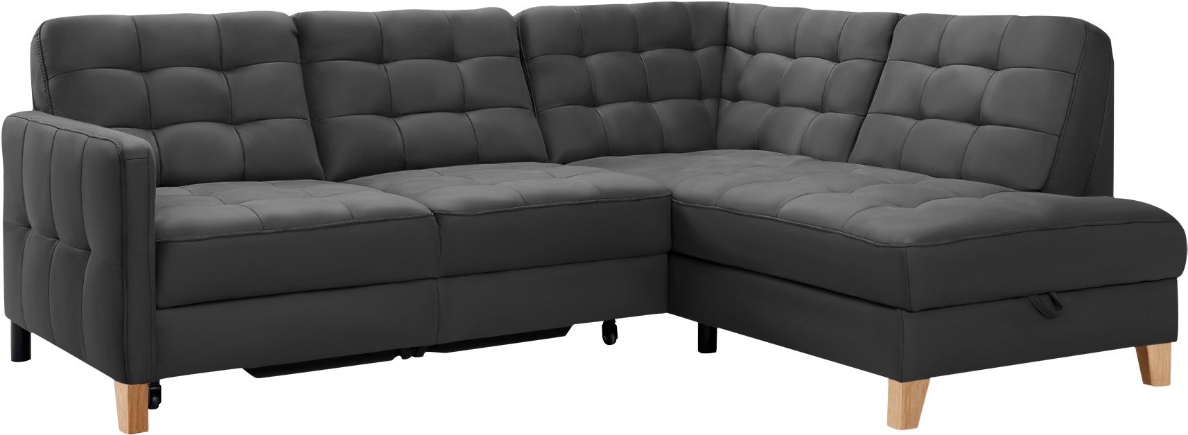 exxpo - sofa fashion Ecksofa "Elio, kompakt & bequem, zeitloses Design, Bre günstig online kaufen