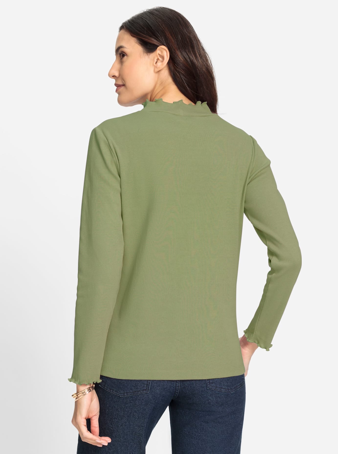 Inspirationen Stehkragenshirt »Stehkragen-Shirt«, (1 tlg.)