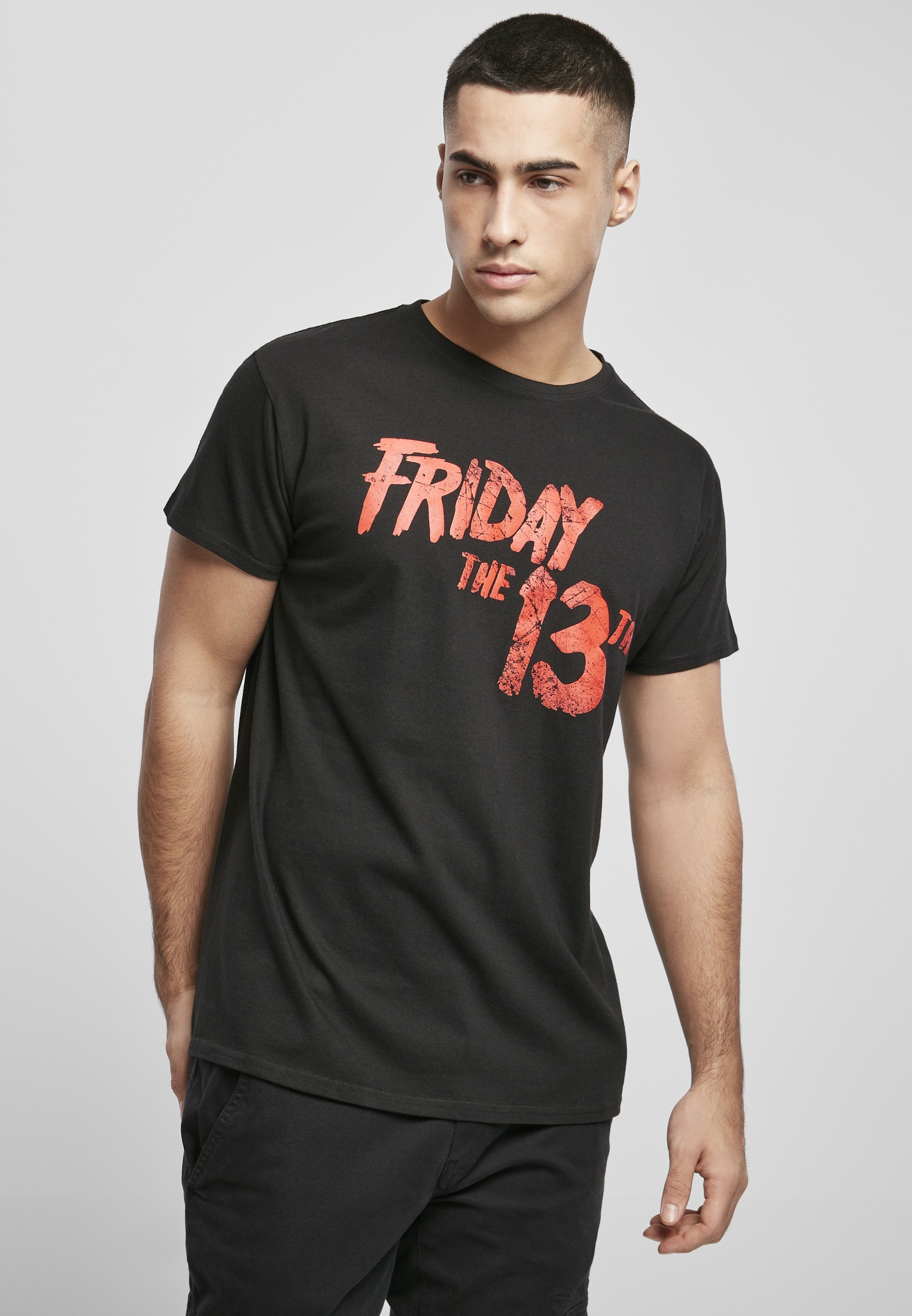 T-Shirt »Merchcode Herren Friday The 13th Logo Tee«, (1 tlg.)