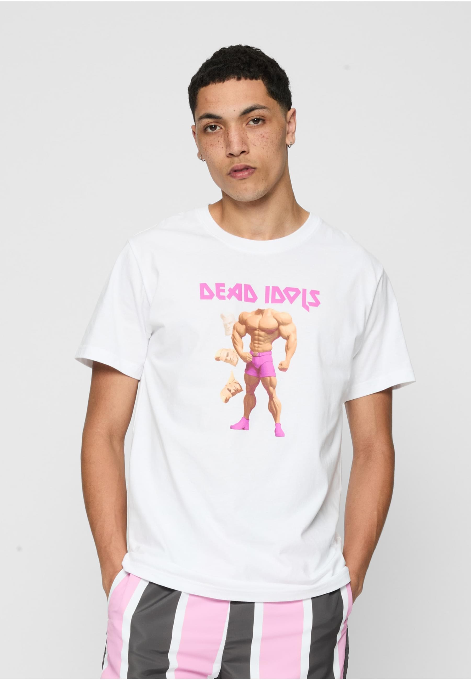 MisterTee T-Shirt »MisterTee Herren Dead Idols Tee«, (1 tlg.)