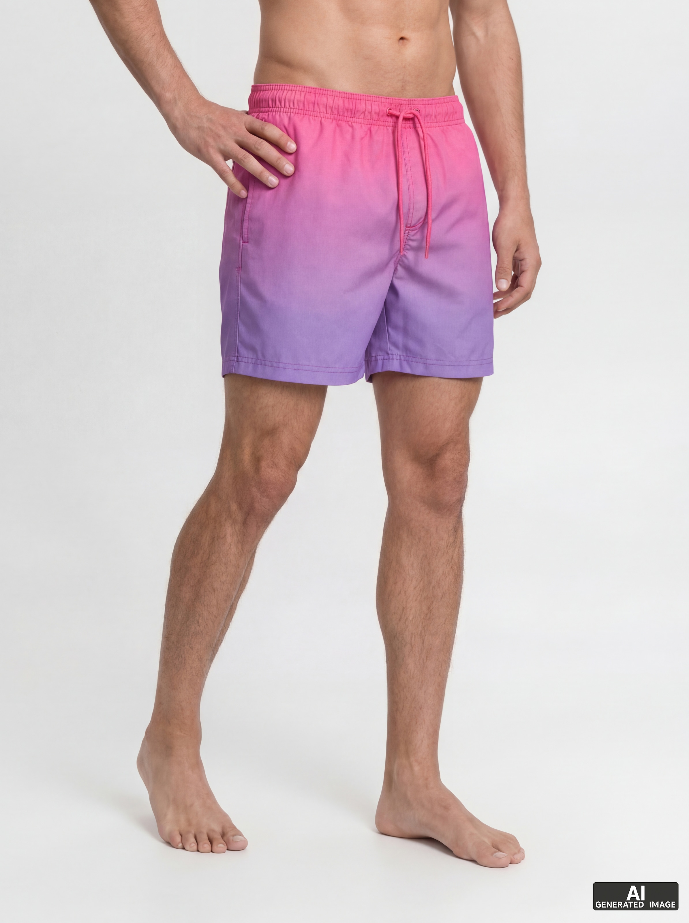 Jack & Jones Badeshorts "Jpstmaui Horizon Dip Dye Swim Shorts"
