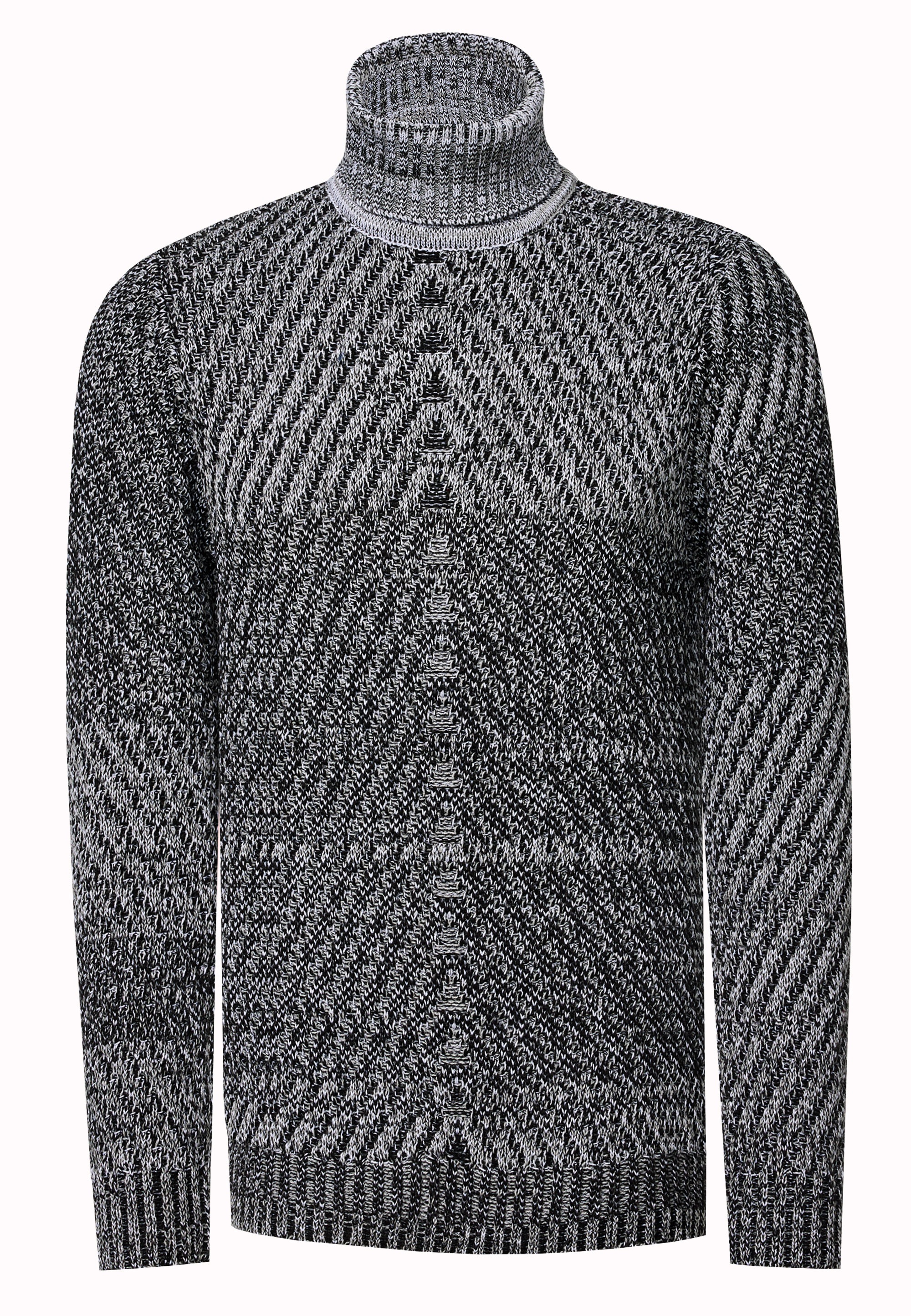 Rusty Neal Strickpullover, im angesagten Kontrast-Design