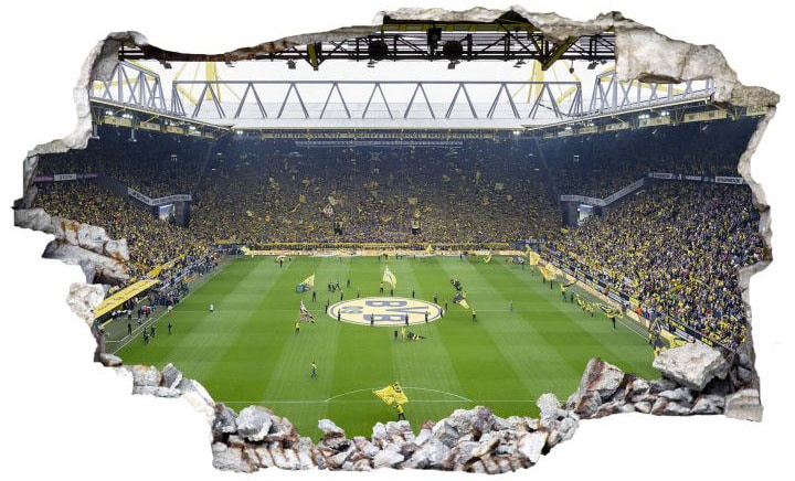 Wall-Art Wandtattoo »Borussia Dortmund Fan Chor...